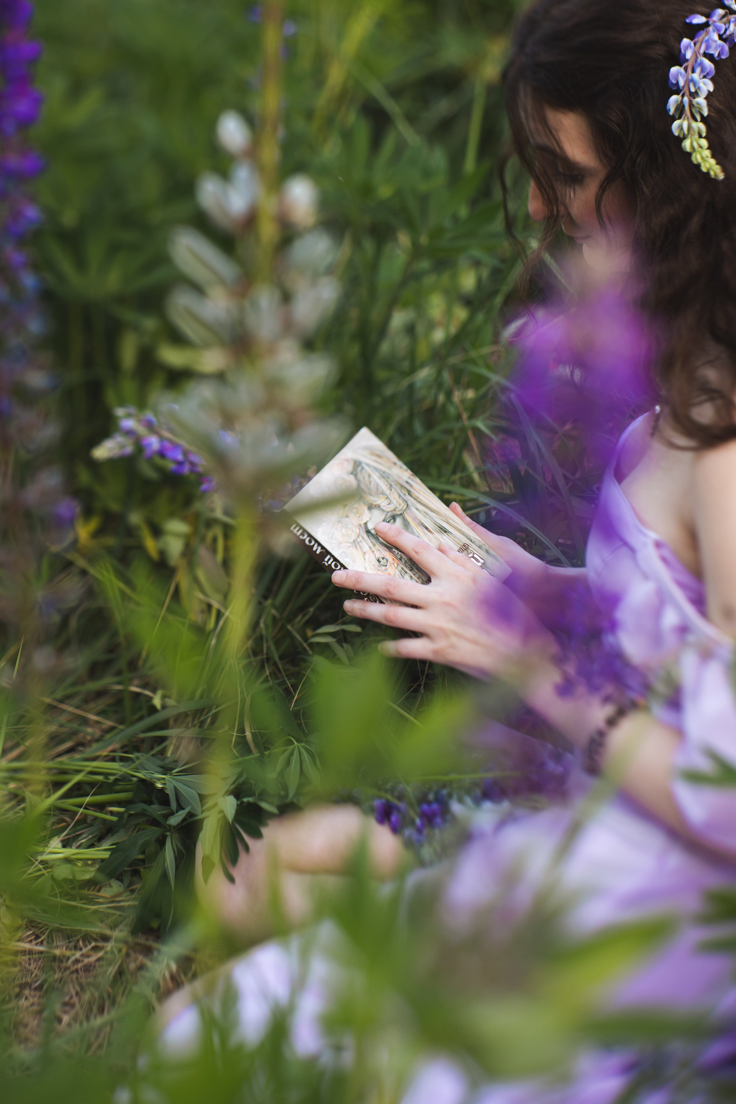 Люпиновое поле. Юлия Башкатова, сказочный фотограф, Москва