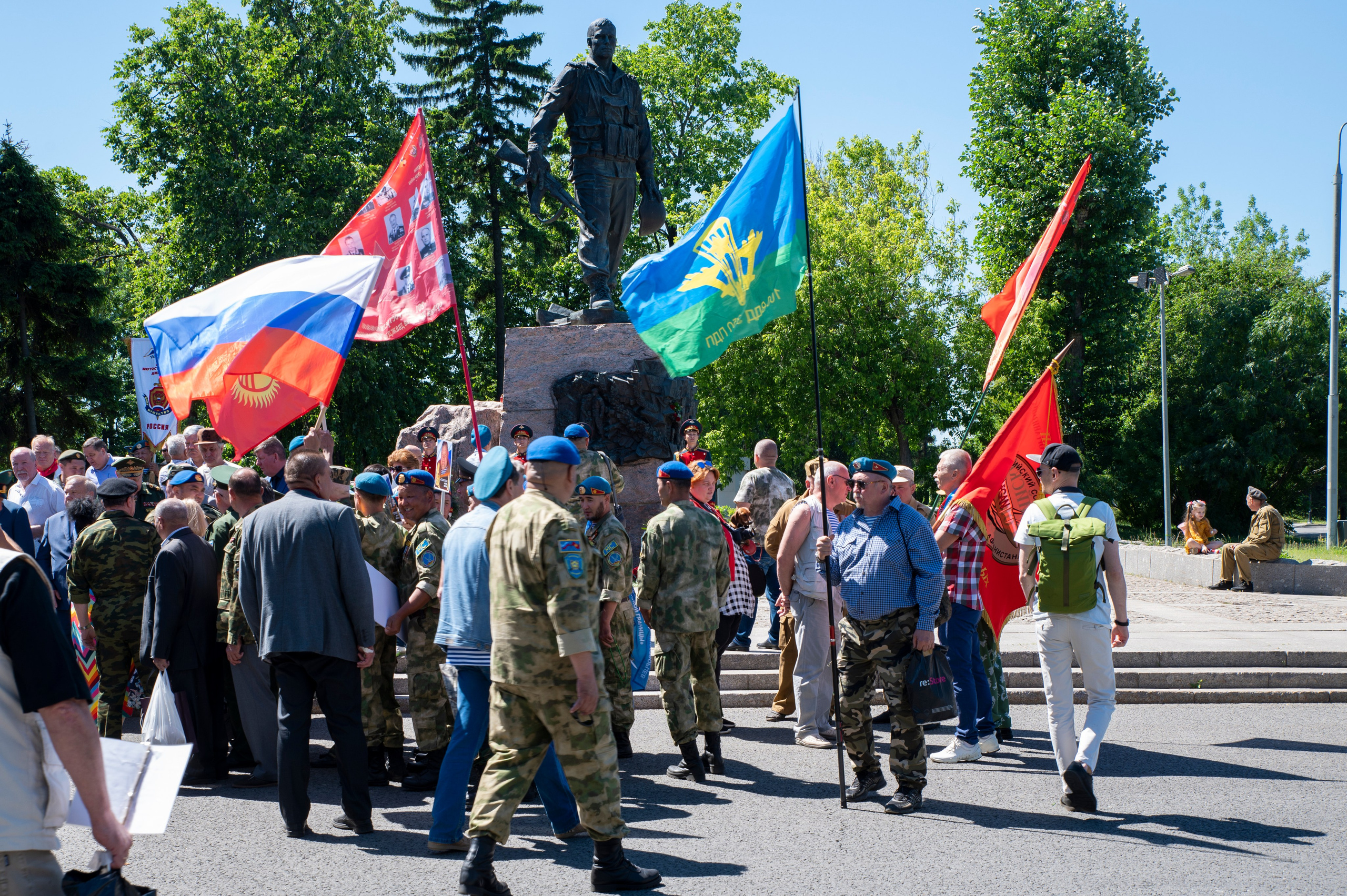 День ветеранов боевых действий 2022. Фотограф Роман Адлер