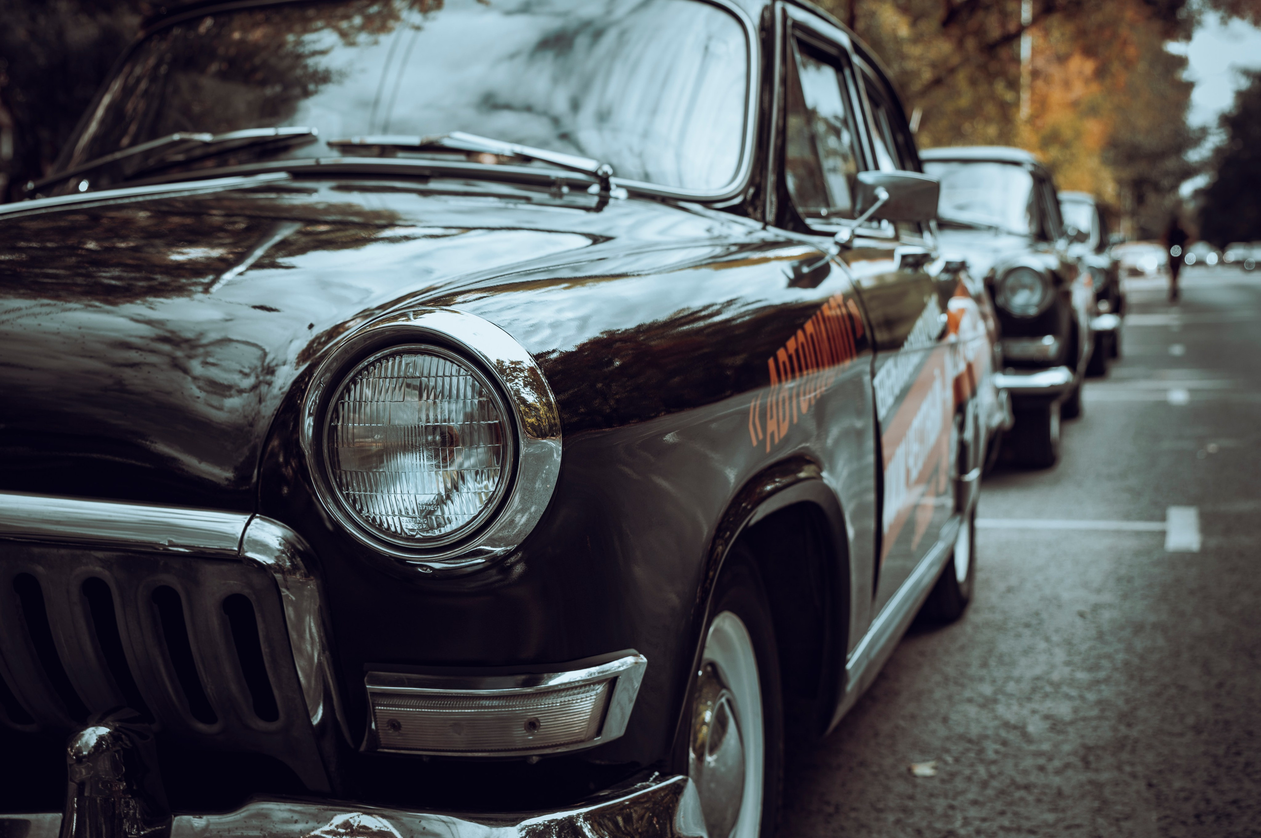 ГАЗ 21 Волга. Фотограф Роман Адлер