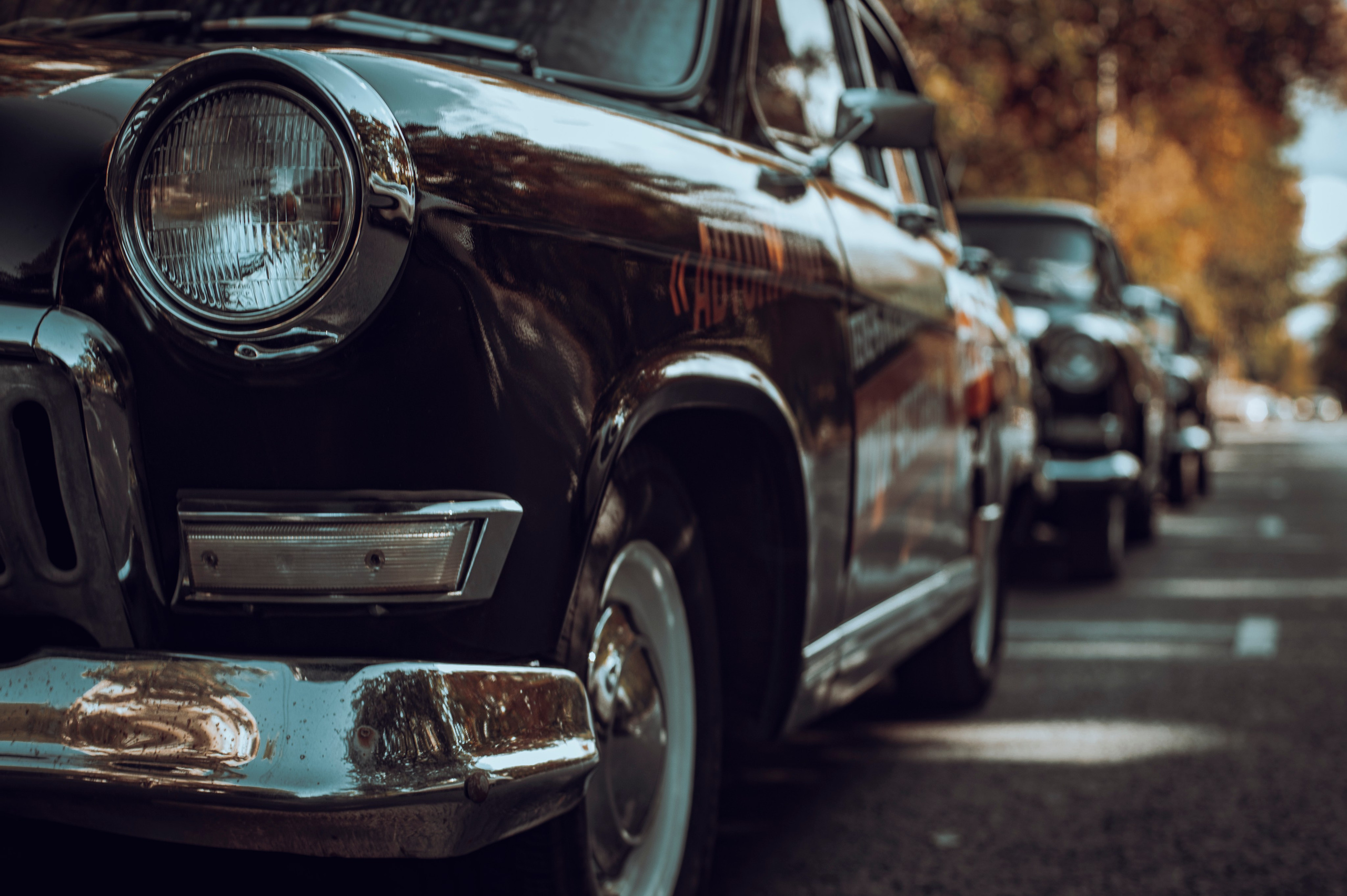 ГАЗ 21 Волга. Фотограф Роман Адлер