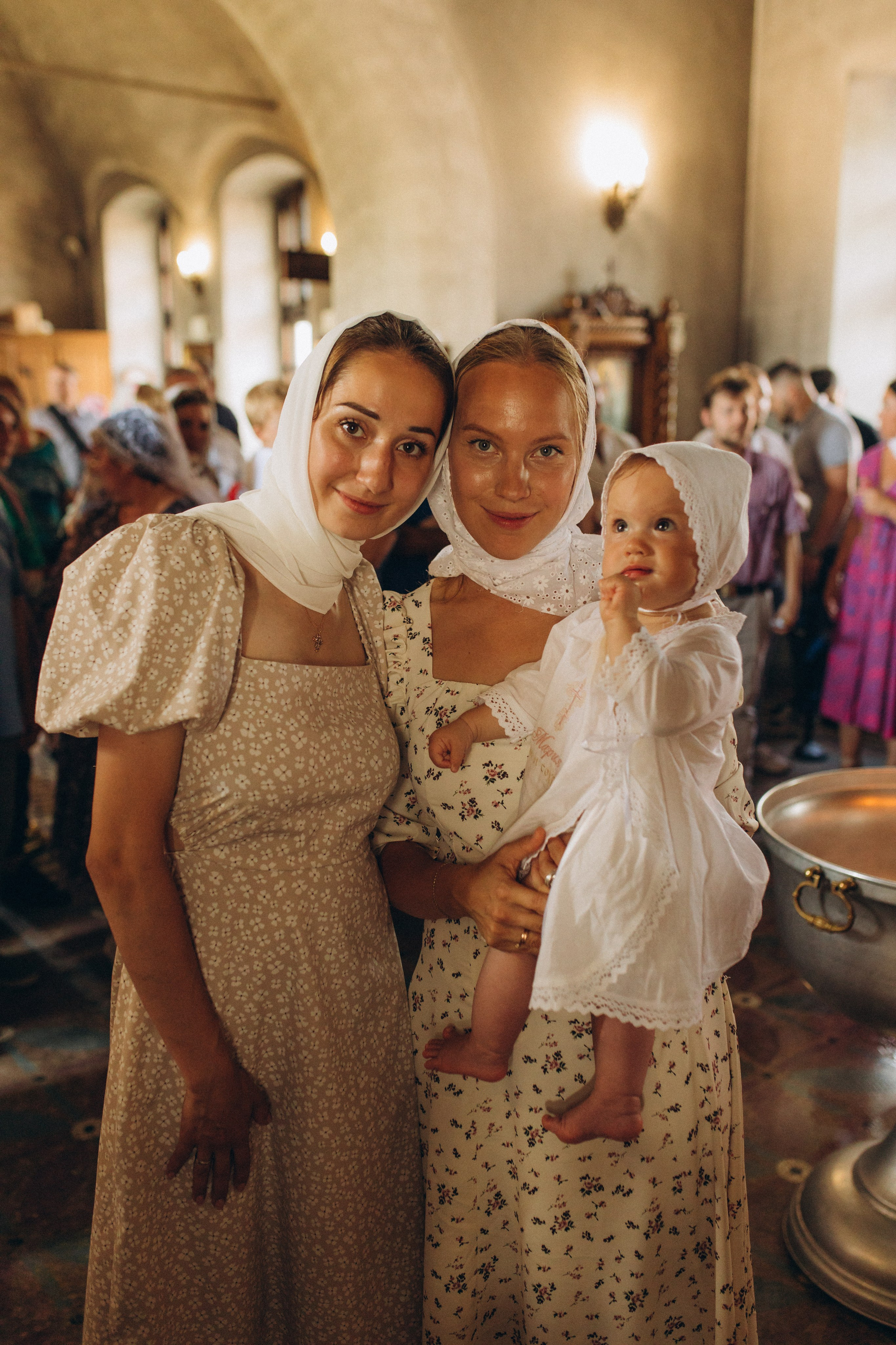 Крещение Марии. Семейный фотограф в Обнинске