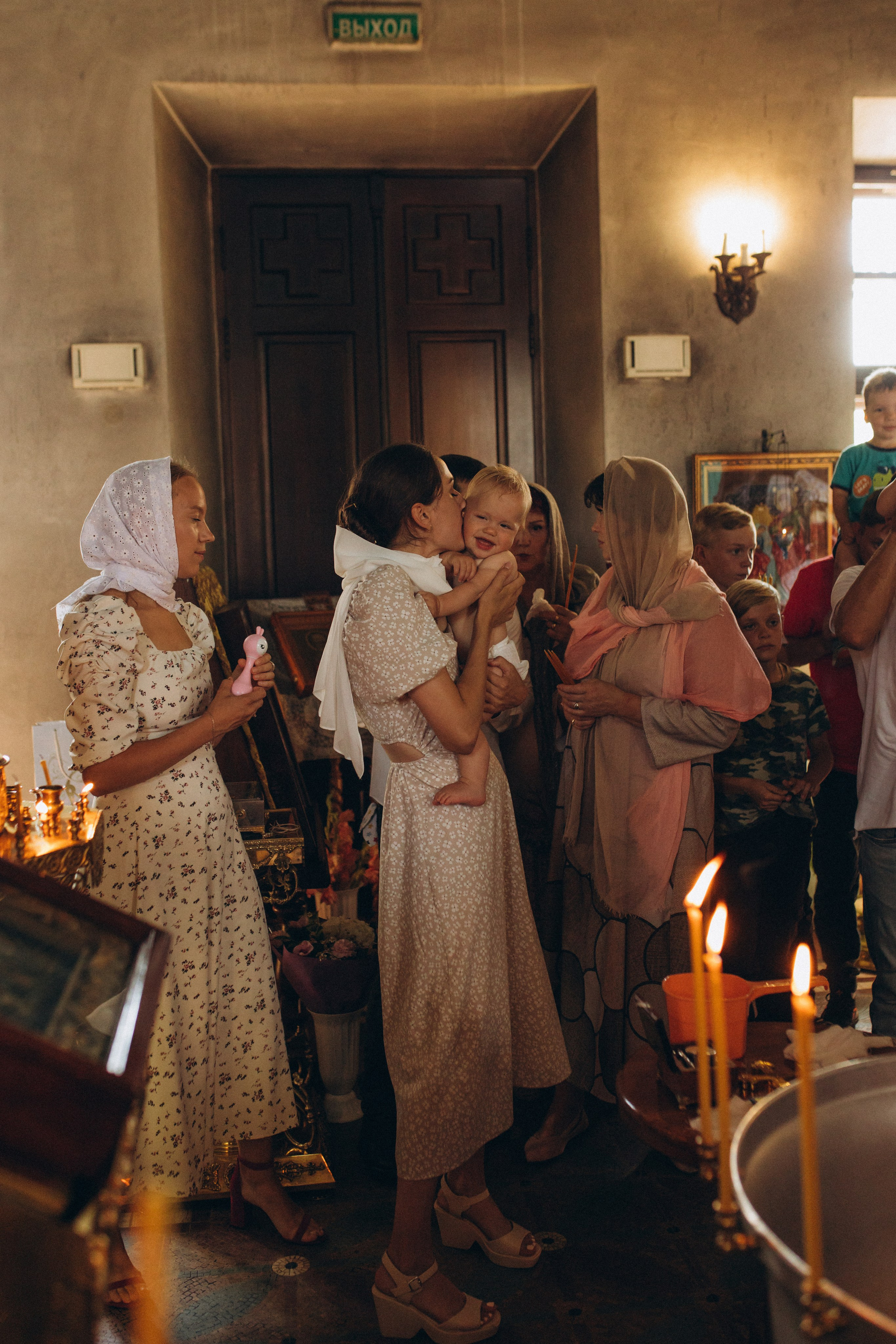 Крещение Марии. Семейный фотограф в Обнинске