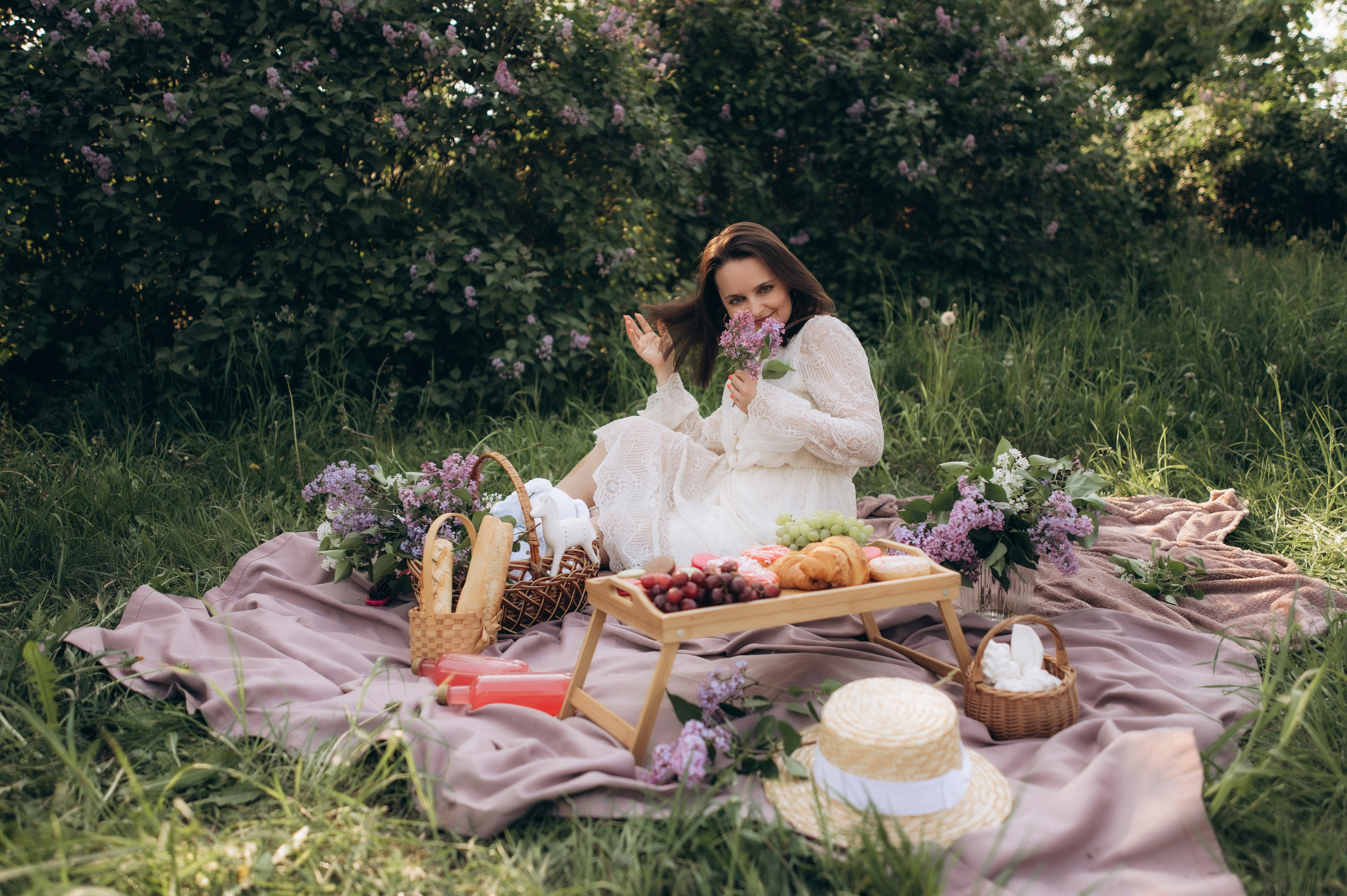 Фото-проект в сирени. Семейный фотограф в Санкт-Петербурге Александра Милованова