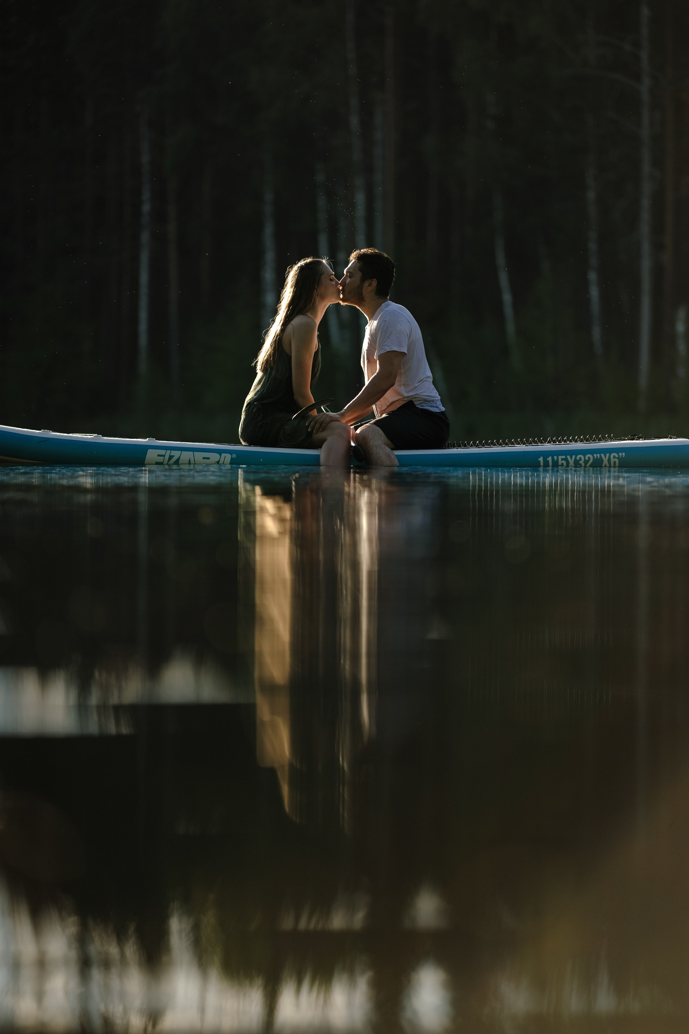 Петя и Лина, на сапах. Интерьерный фотограф и видеограф в Санкт-Петербурге Вадим Балбашевский