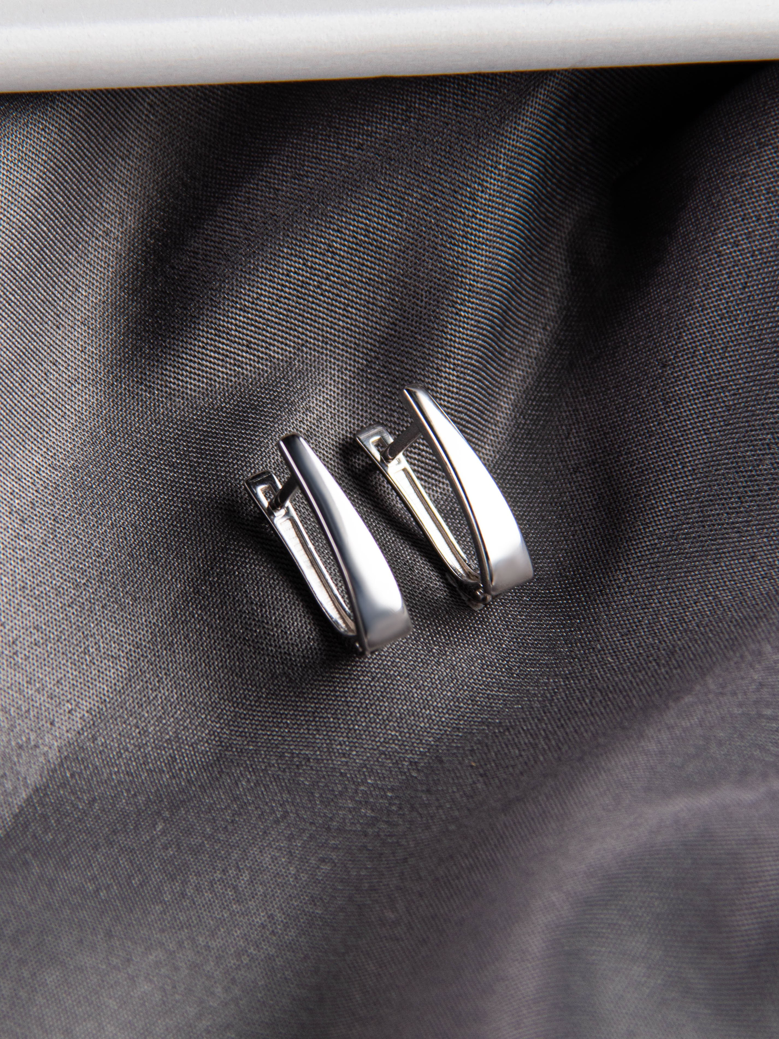 Серьги серебро. «Матрица»