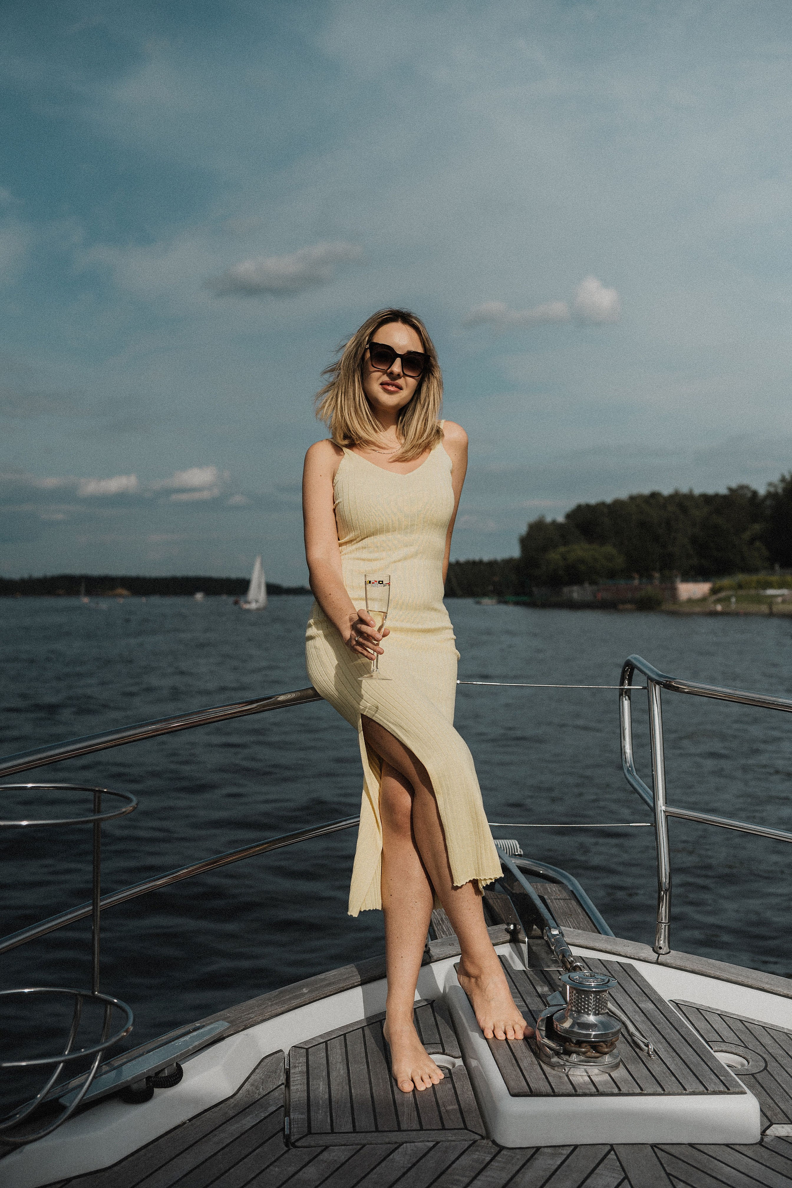 Девичник на яхте. Фотограф в Москве Ангелина Ким