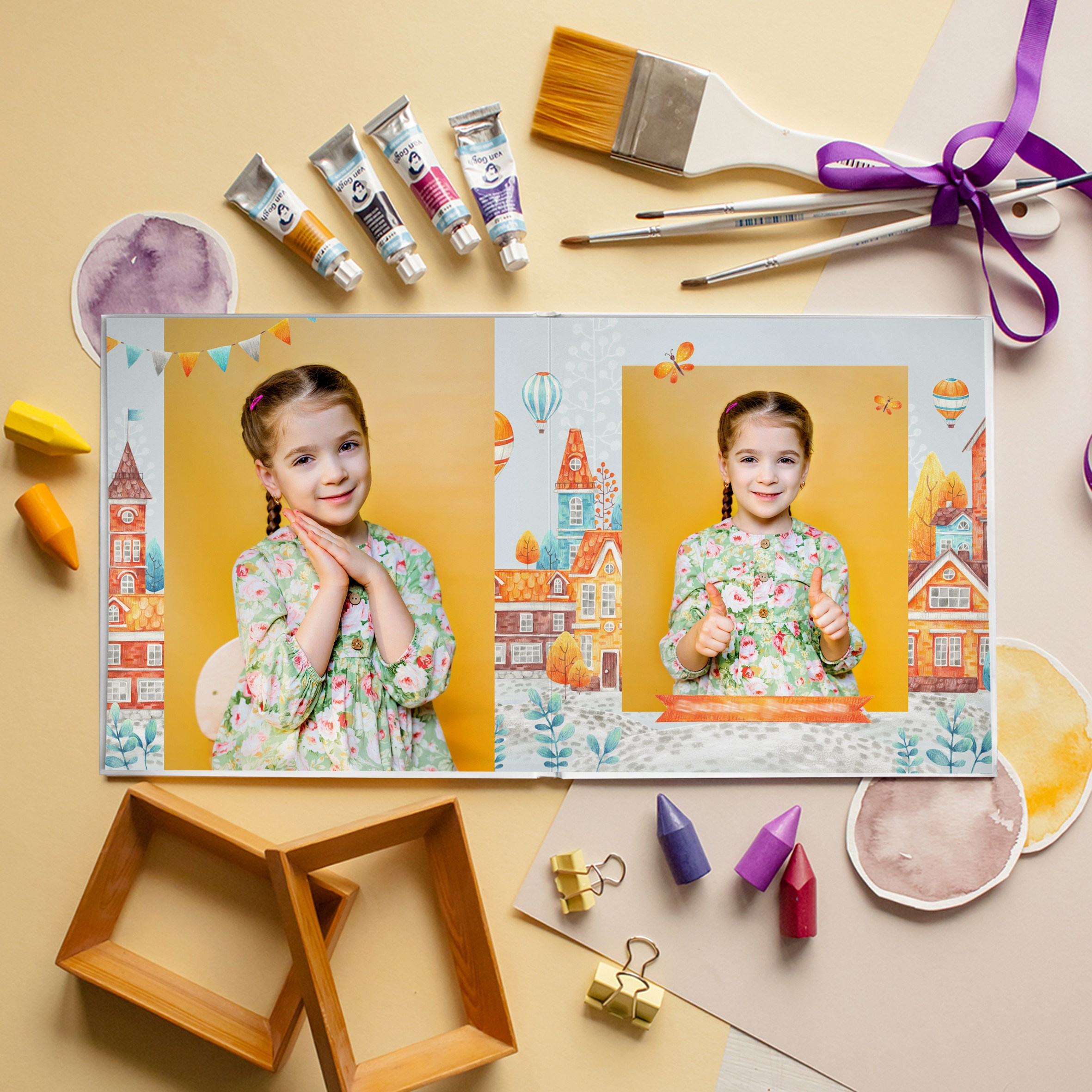 Примеры выпускных альбомов 5 разворотов. Выпускные альбомы в Зеленограде, Москве и МО