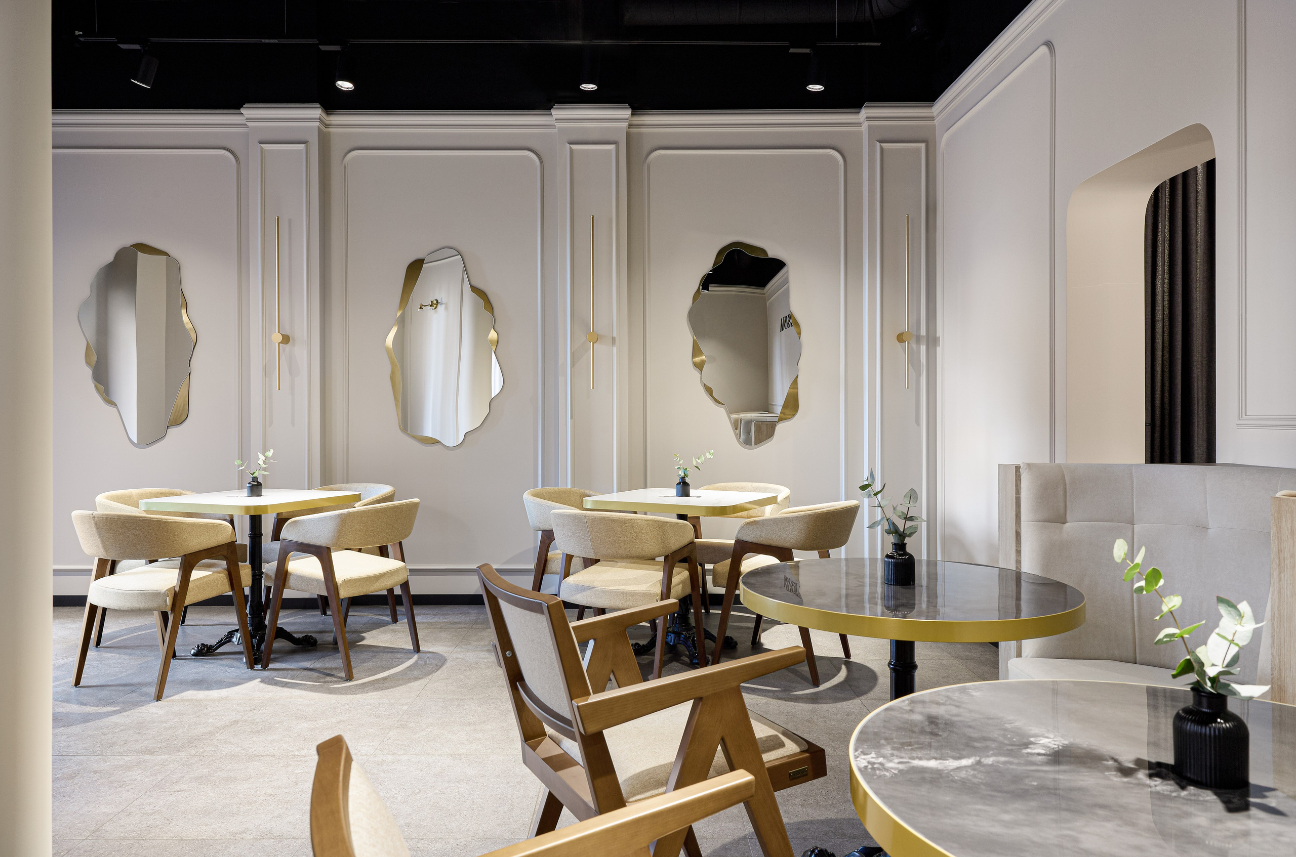 Кафе «Vesna». Дизайнер Георгий Хатнюк. Интерьерный фотограф в Краснодарском крае Светлана Шурлова