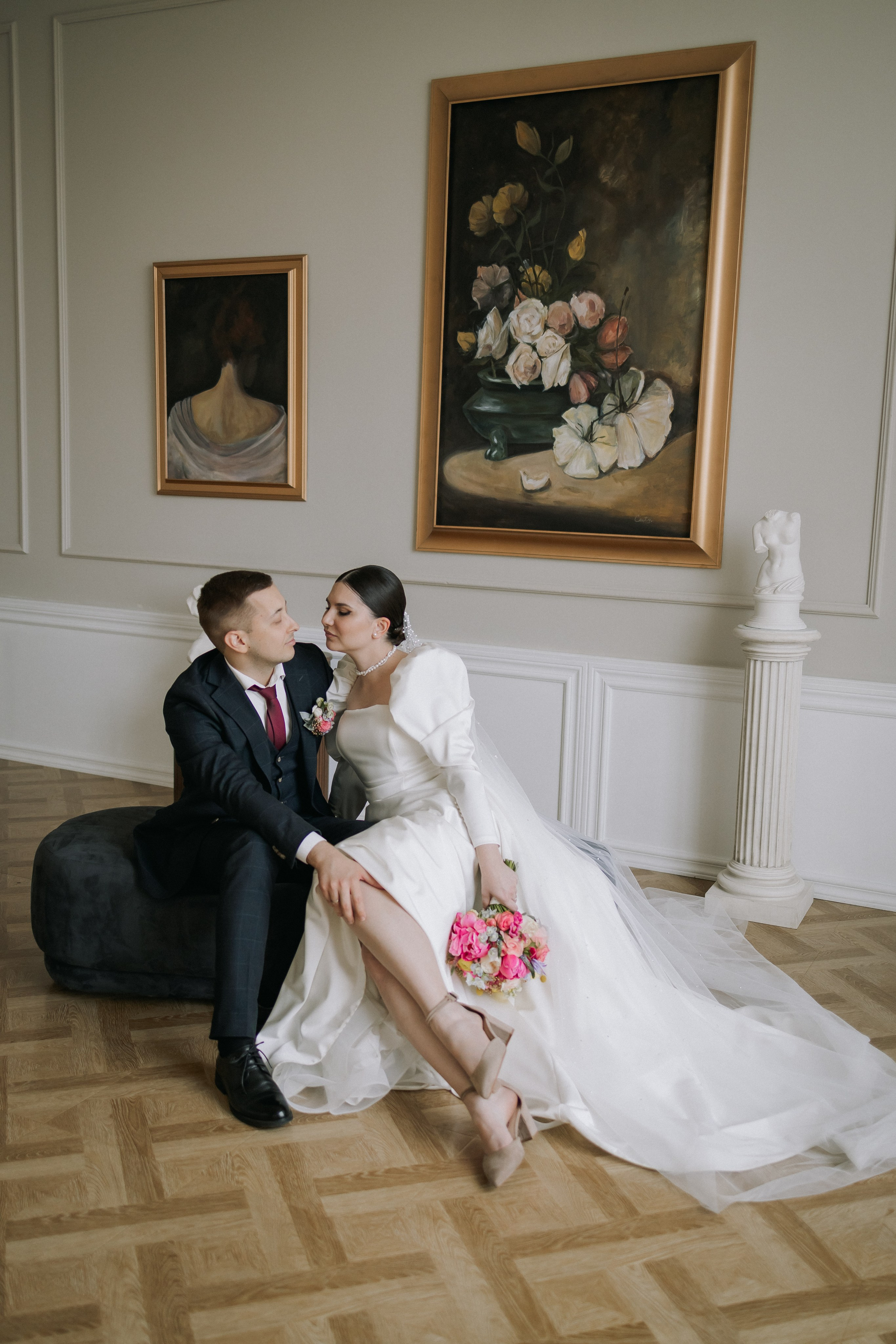 Яна и Святослав. Свадебный день. Свадебная фотография. Арина Рубах