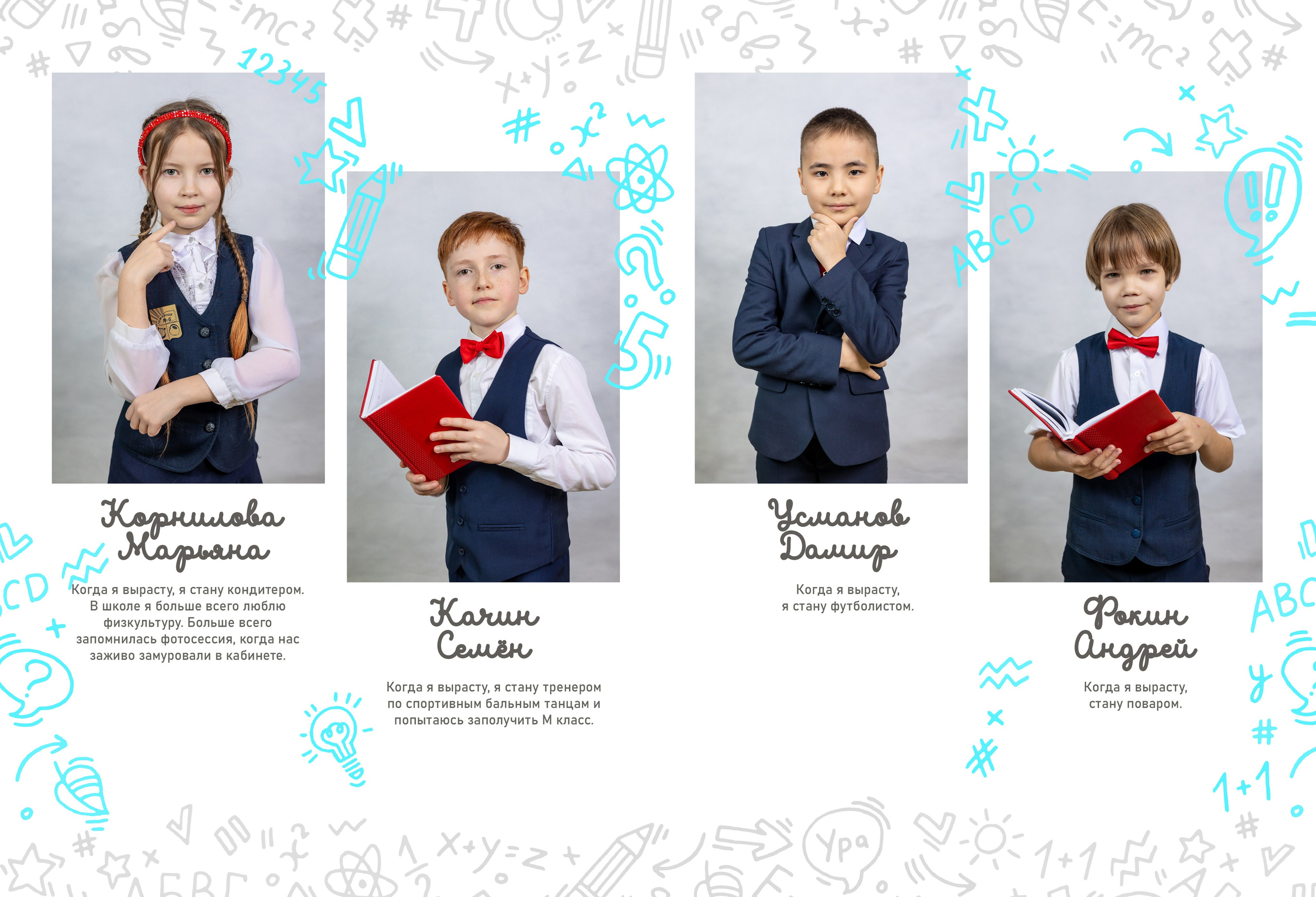 Для 4 класса. Стильные выпускные альбомы в Перми