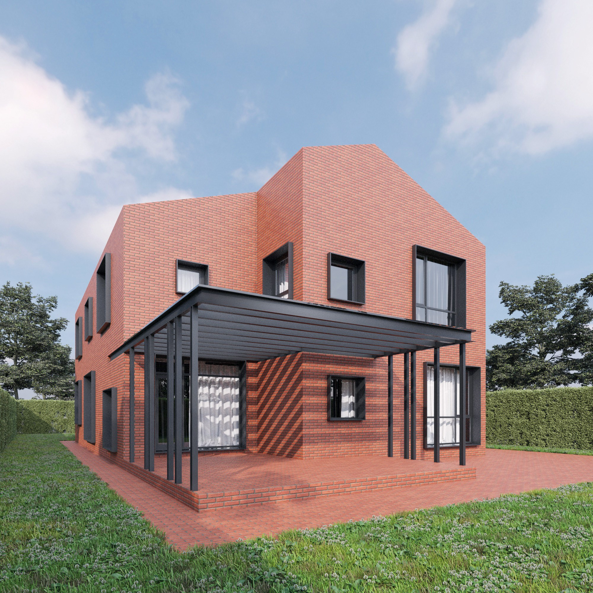 RE_house. SAAS Селиванов Алексей Архитектурная Студия