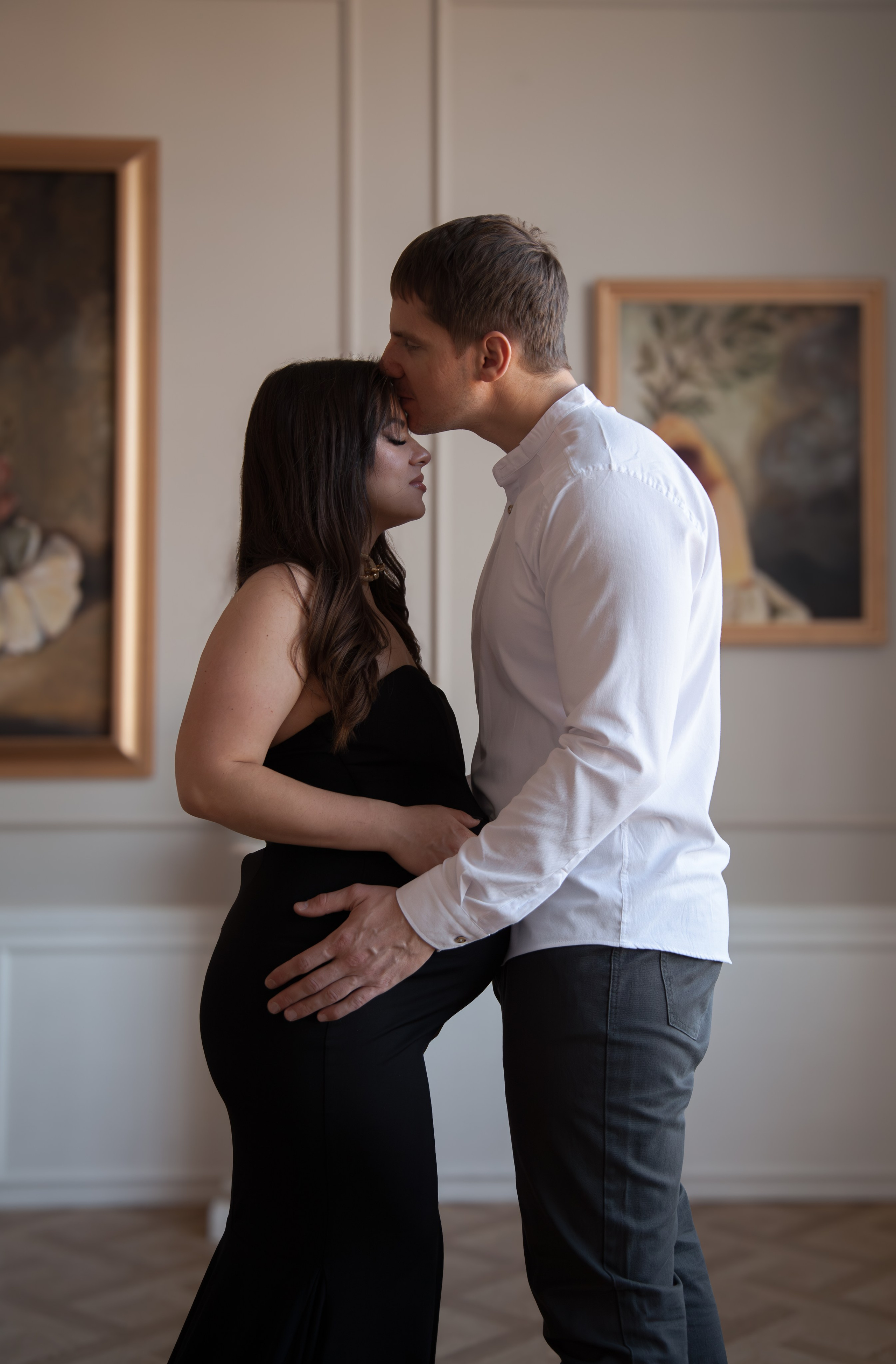 Фотосессия беременности с мужем. Семейный и детский фотограф Ксения Батищева