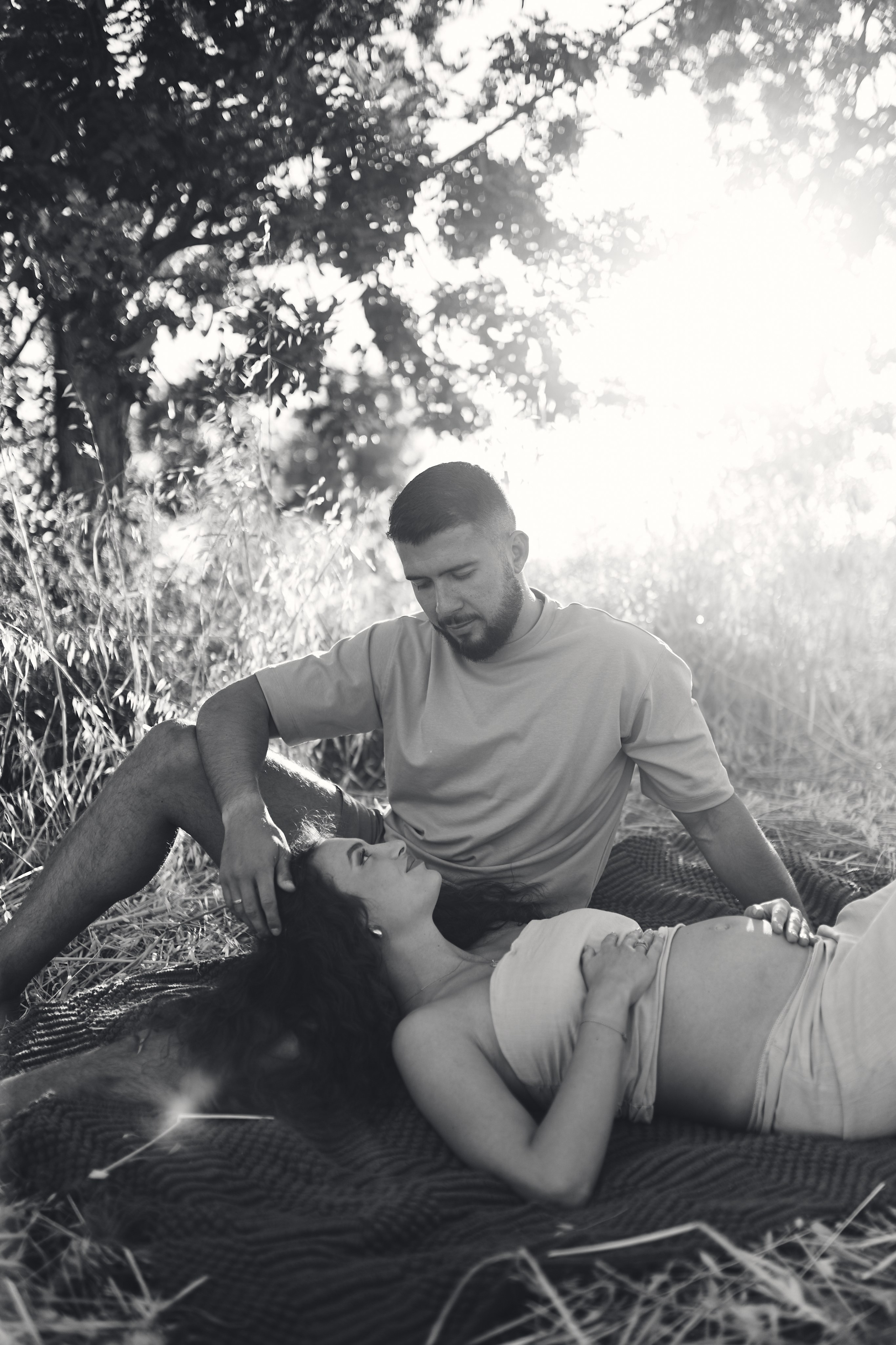 Съемки беременности & LOVESTORY. Портретный фотограф Наташа Безруких / Санкт-Петербург, Кипр