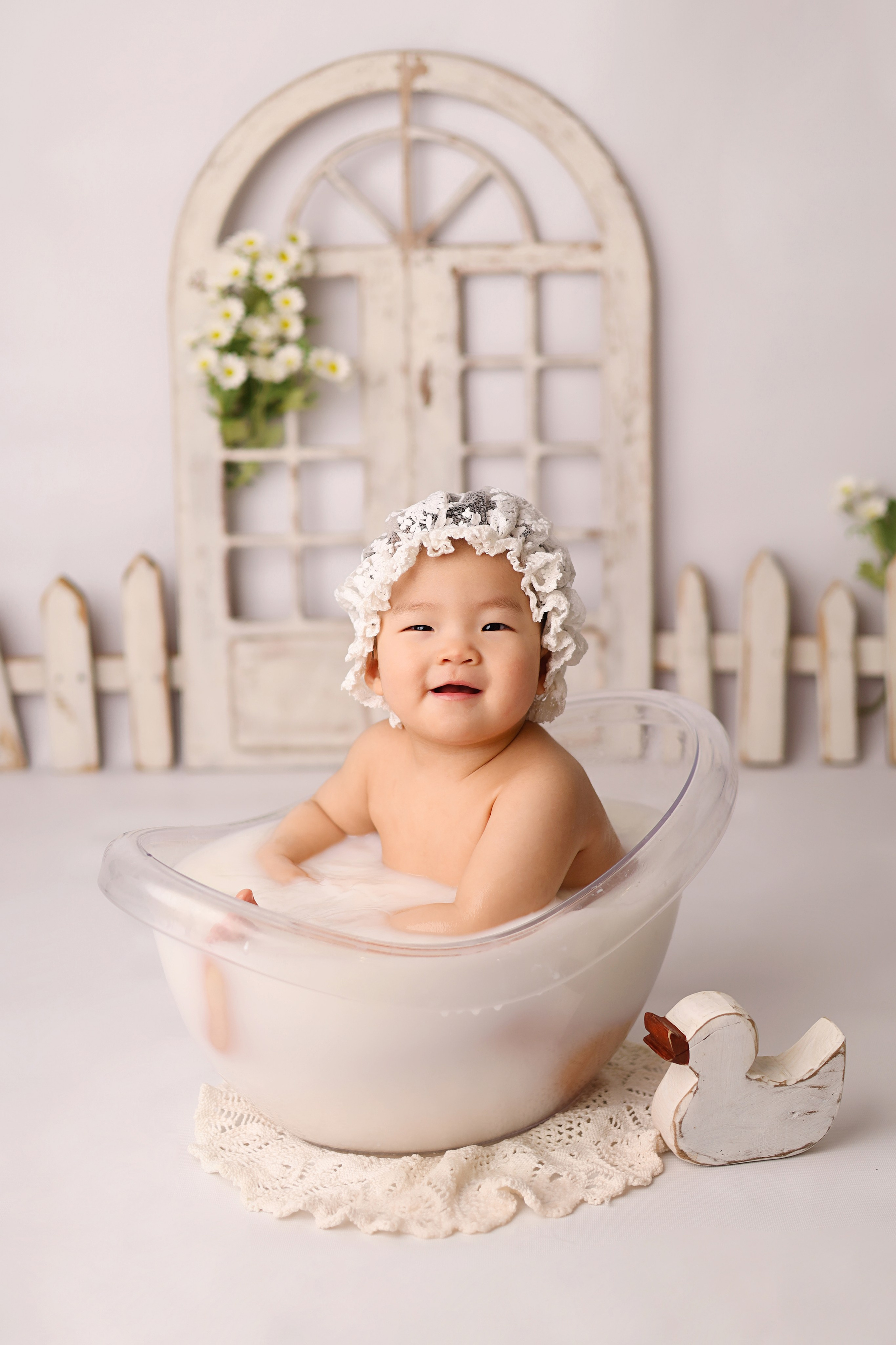 Фотосъемка одного годика Валерии. Фотограф новорожденных Москва. Ньюборн фотограф Москва