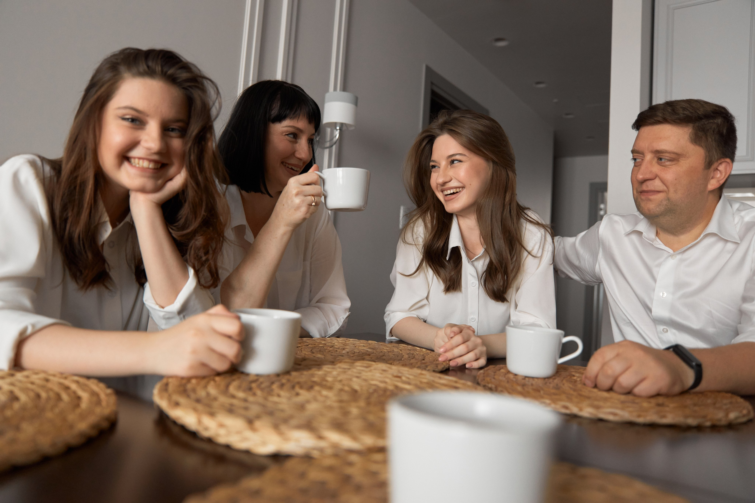 Семейная фотосессия дома. Brand и контент фотограф