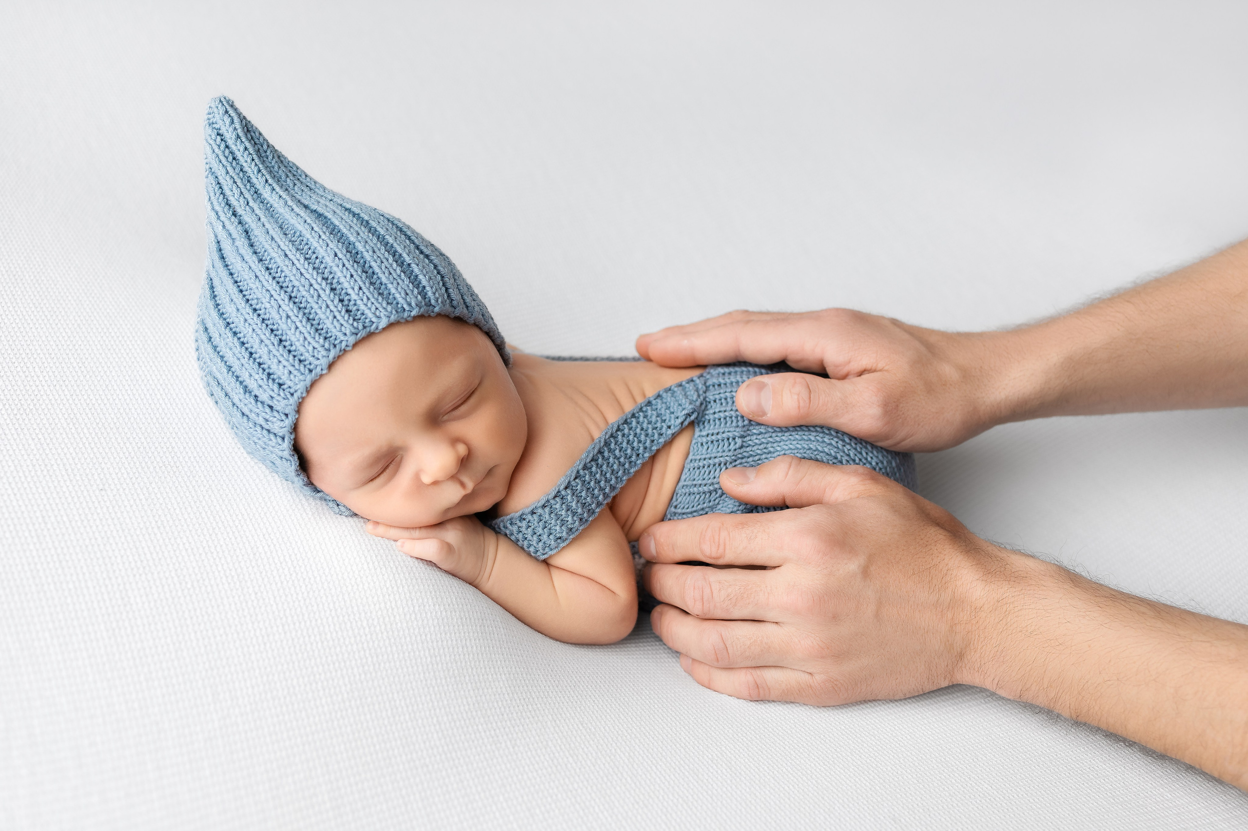 Федор 22 дня. Фотограф новорождённых Newborn Москва