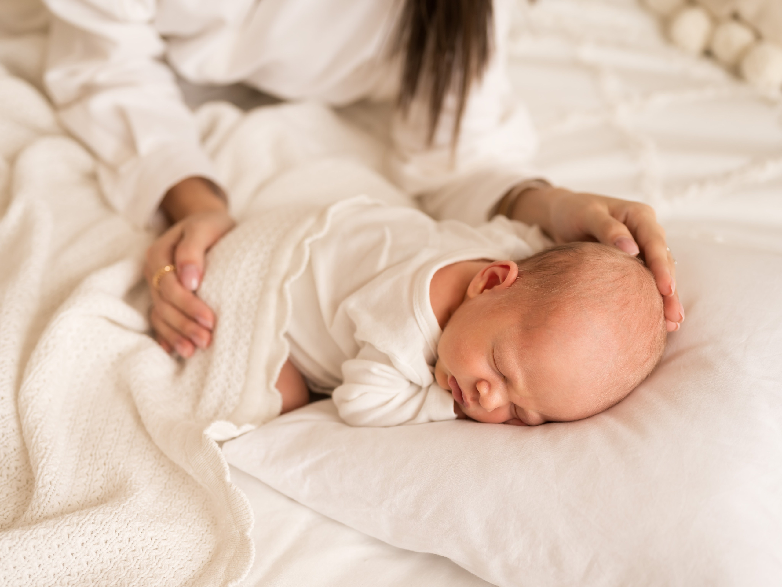 Newborn. Детский фотограф. Белый минимализм. Москва. Татьяна Тремасова