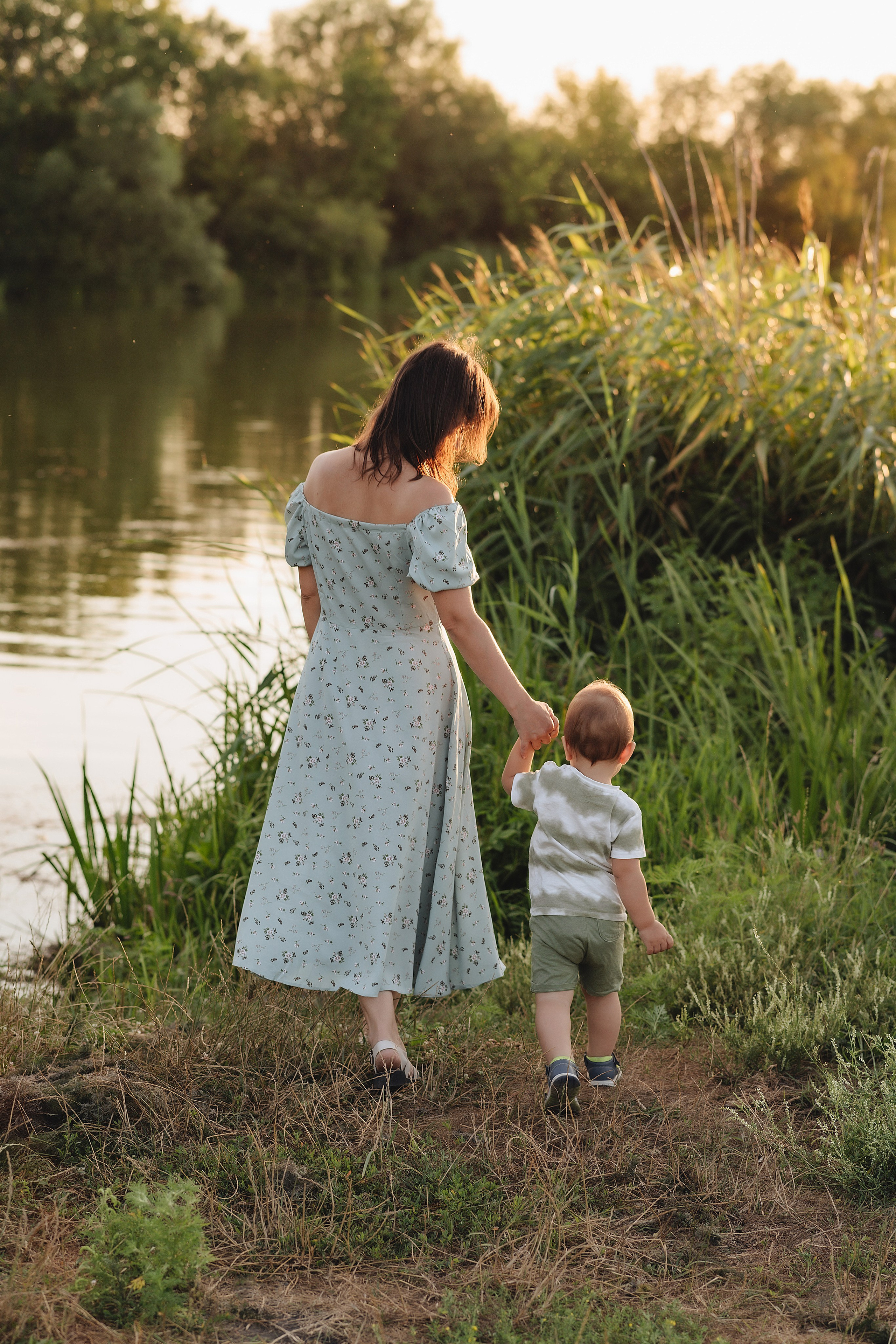 Семейная съемка на закате. Фотограф Карина Шмулёва. Воронеж и область