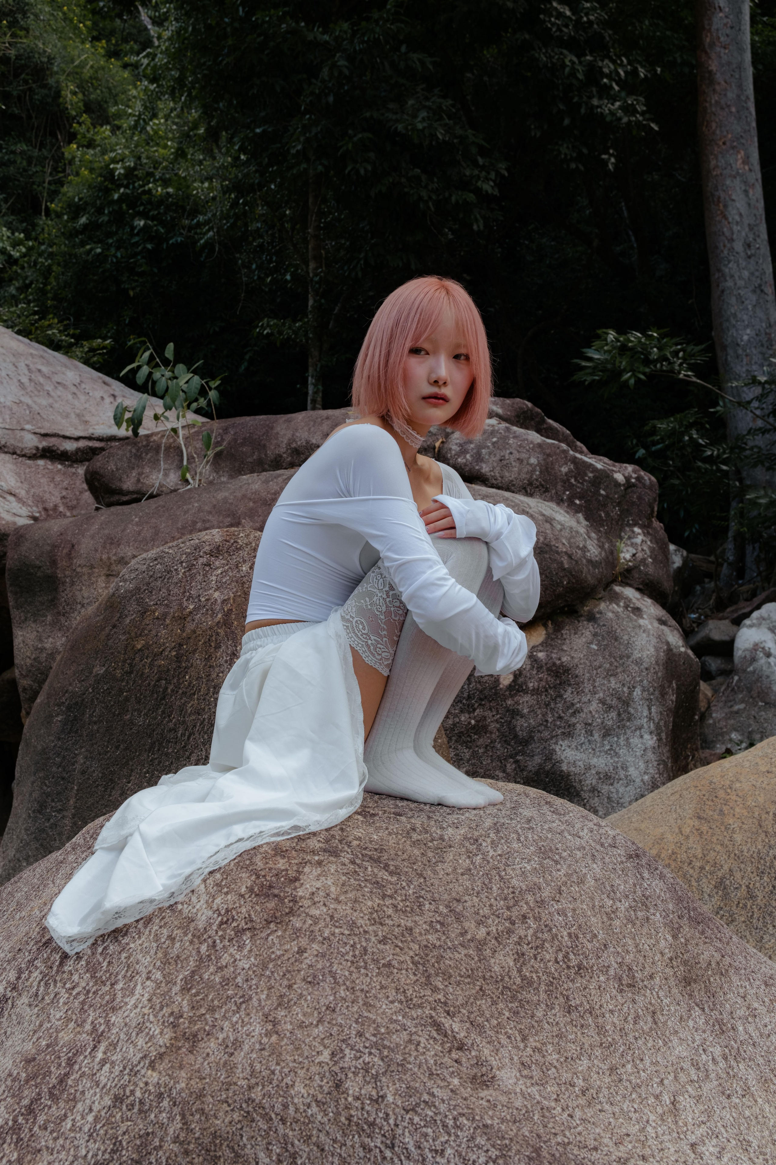 Location "Ba Ho Waterfall". Portrait photographer Nha Trang | Julia Meshanina