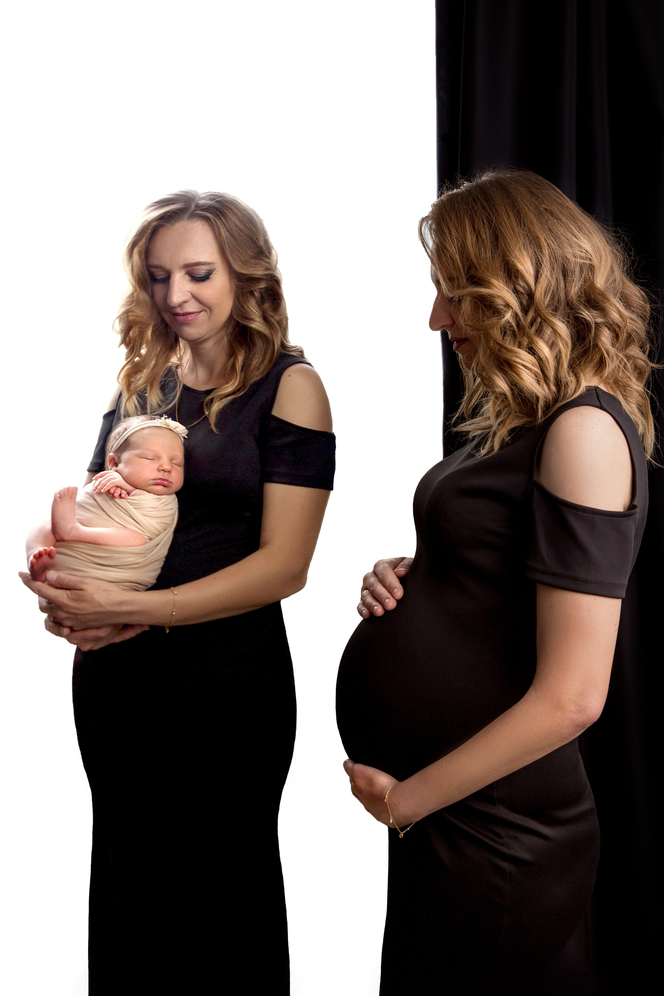 До / После. Фотограф новорожденных, детей до года и беременных в Симферополе