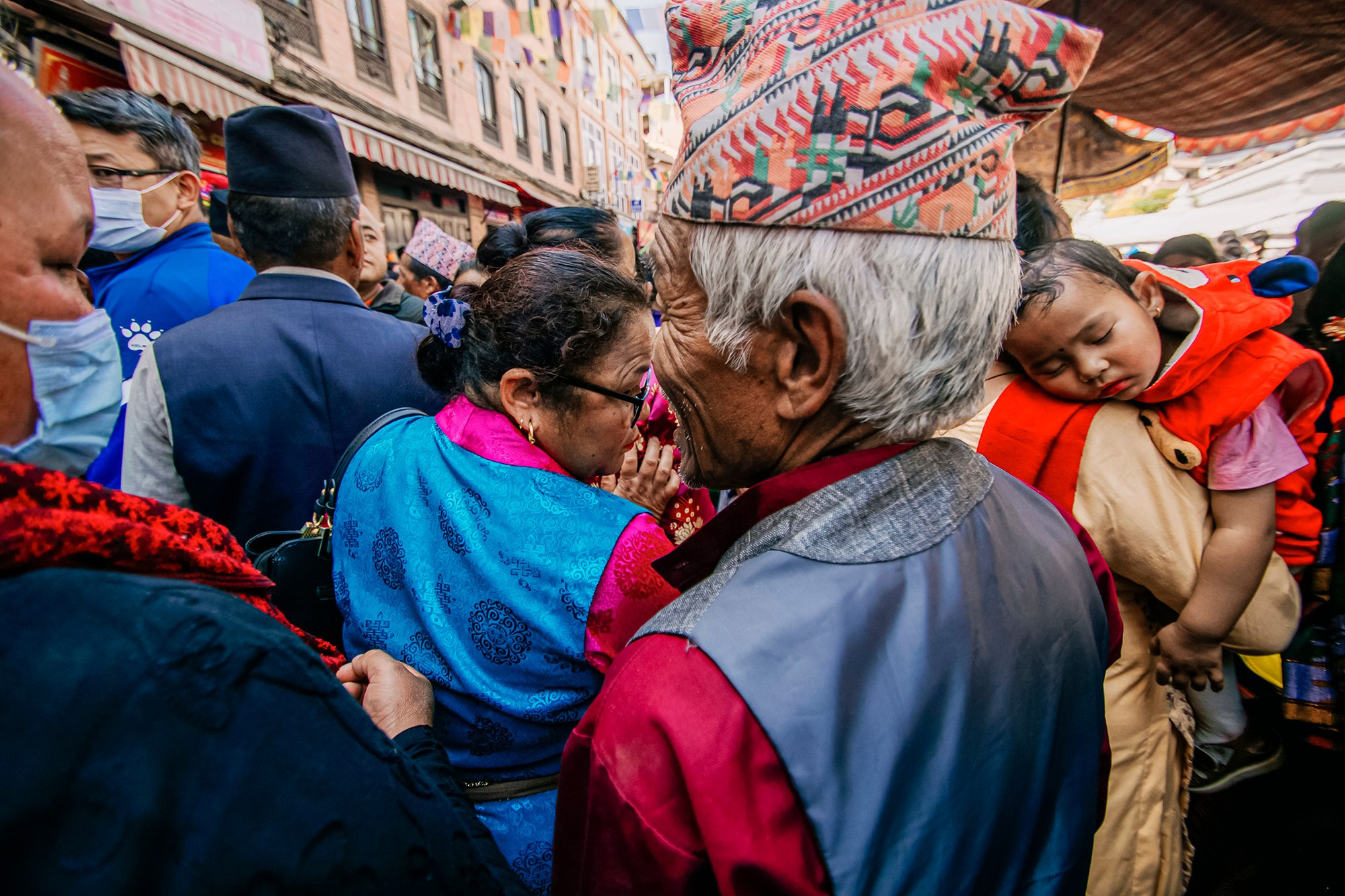 Kathmandu street. Iraogo