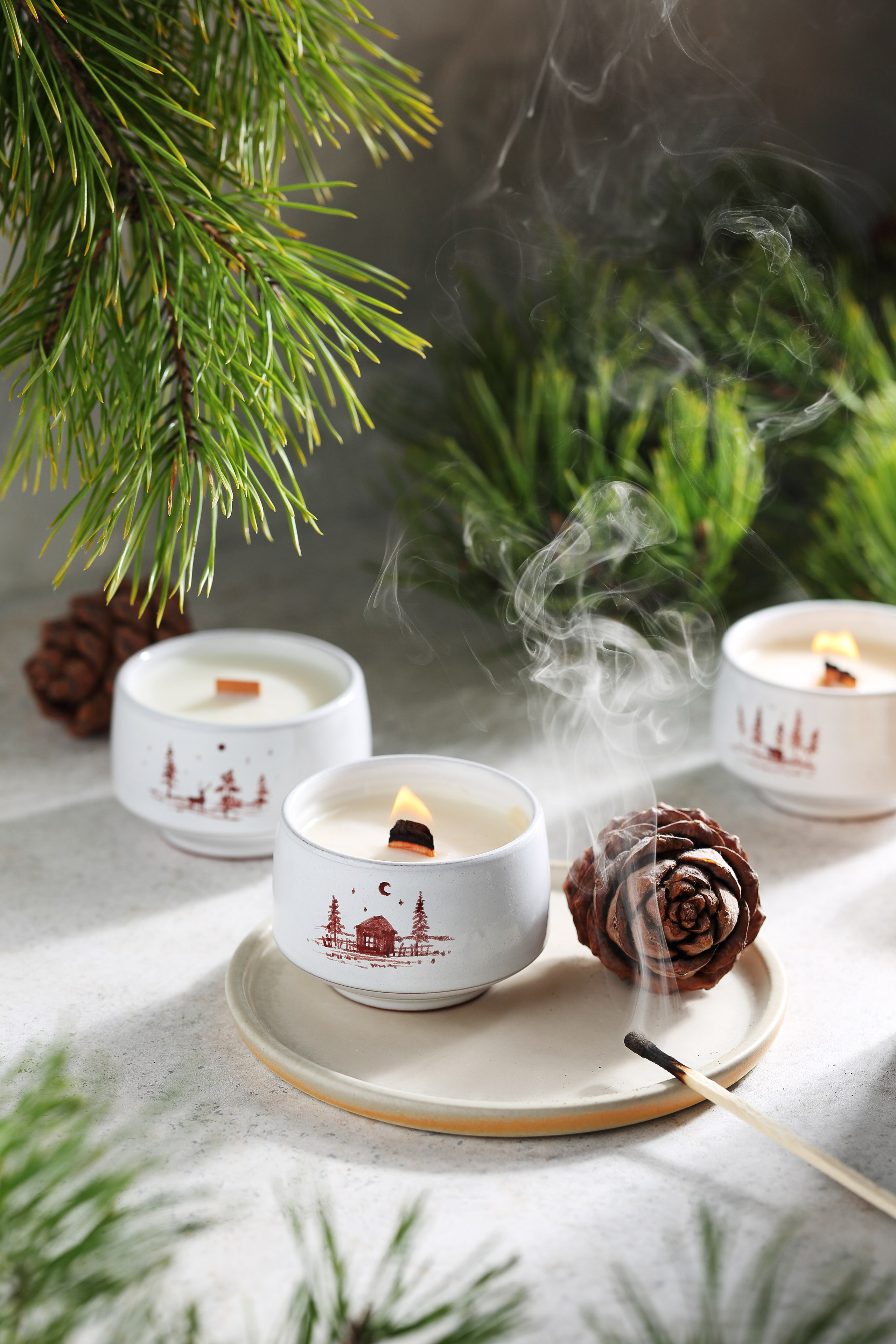 Свечи. Фуд-фотограф Оксана Голева