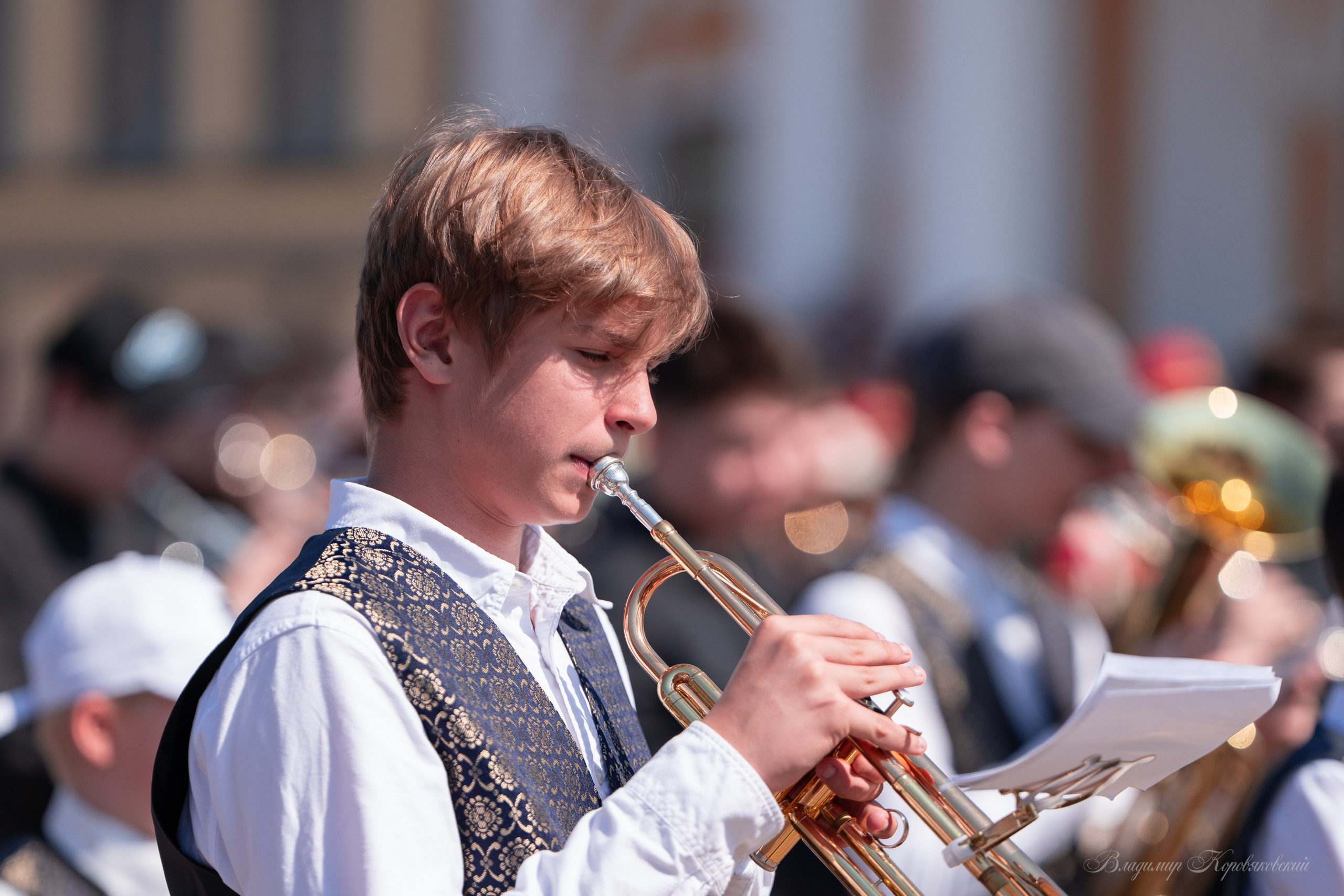 I Парад духовых детско-юношеских оркестров. Фотограф Владимир Коровяковский