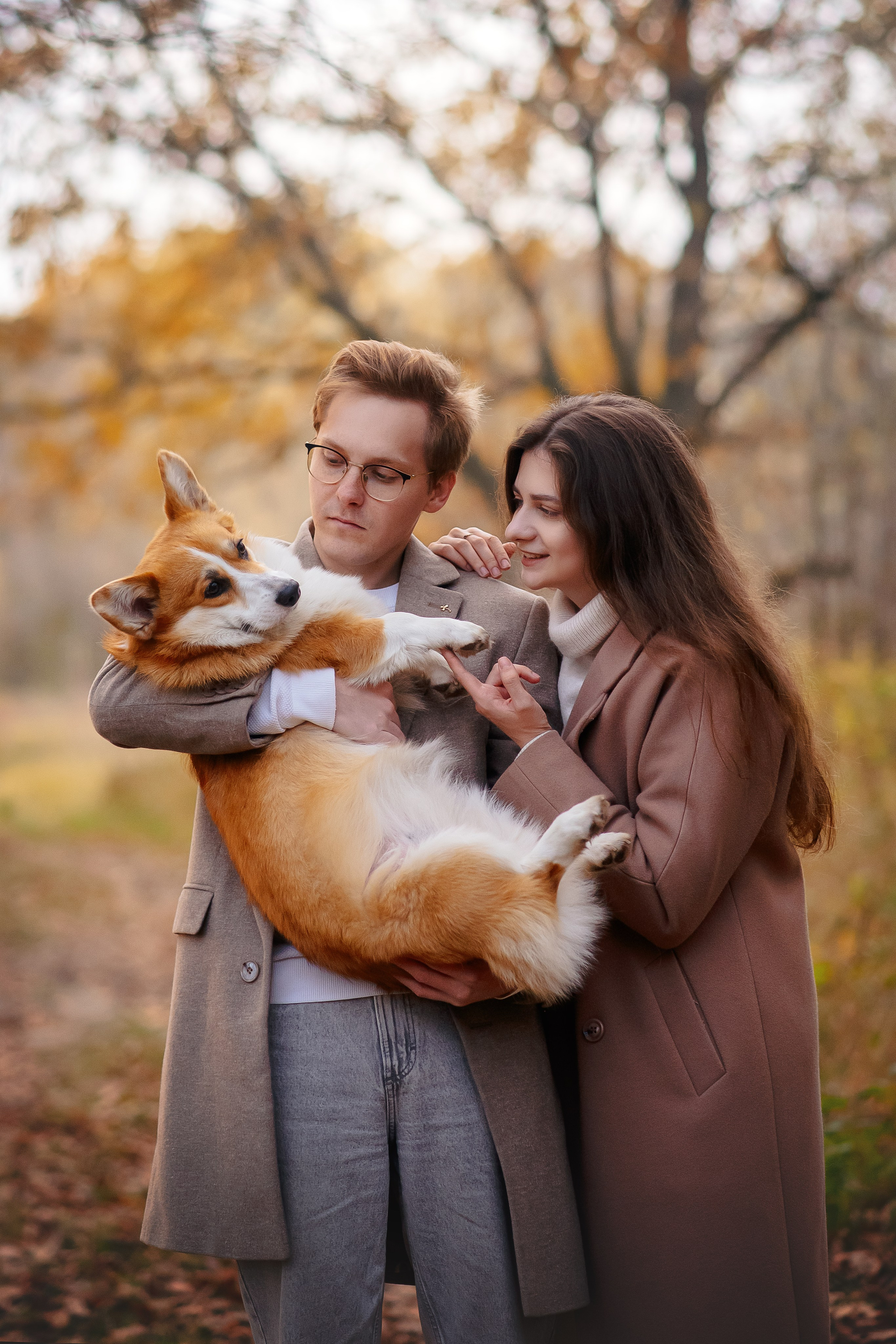 Максим, Аня и Челси — 19.10.2024. Фотограф — Анималист | Анна Абрамова
