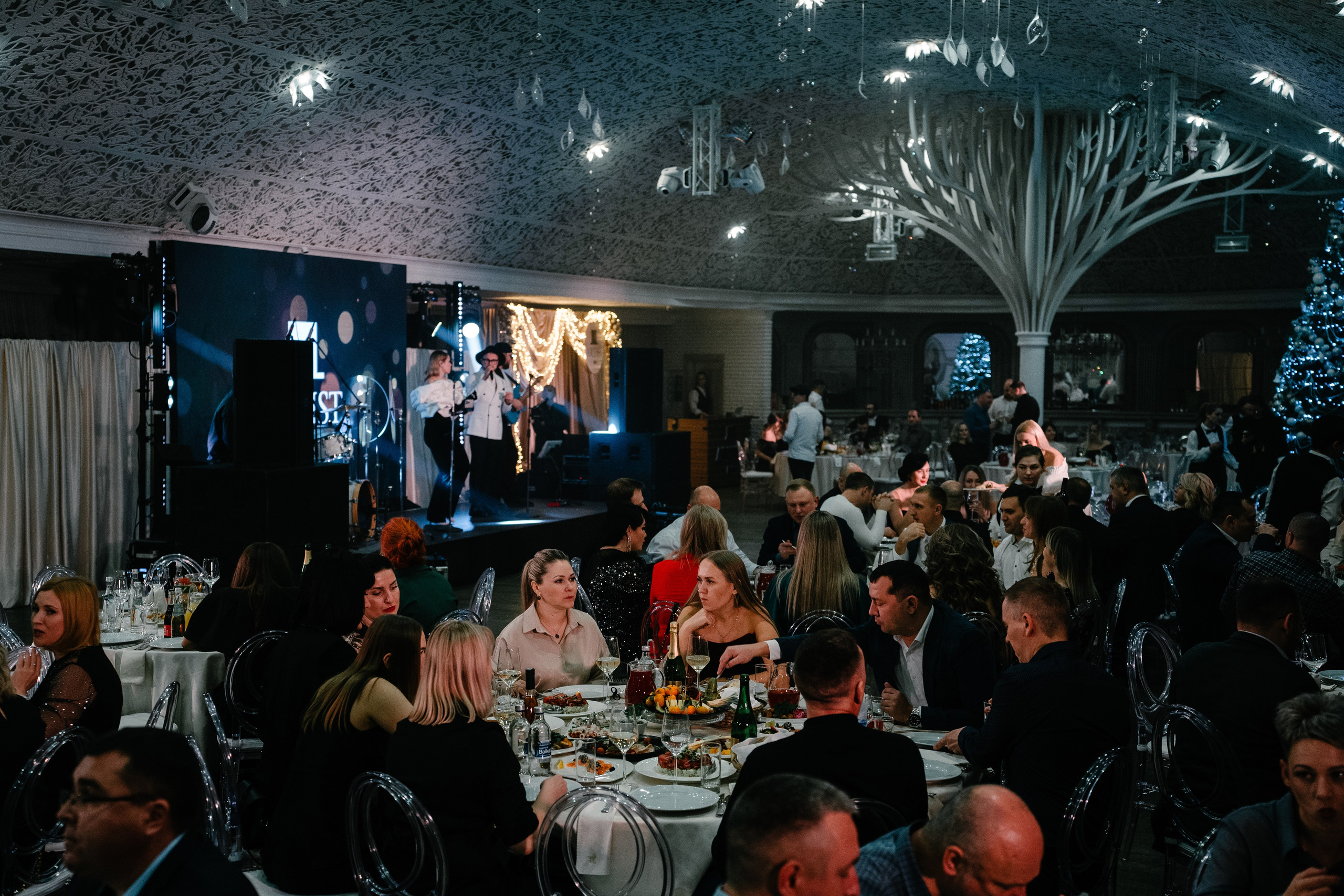 Новогодний вечер в Артисте. Свадебный и семейный фотограф в Воронеже Анастасия Бойко