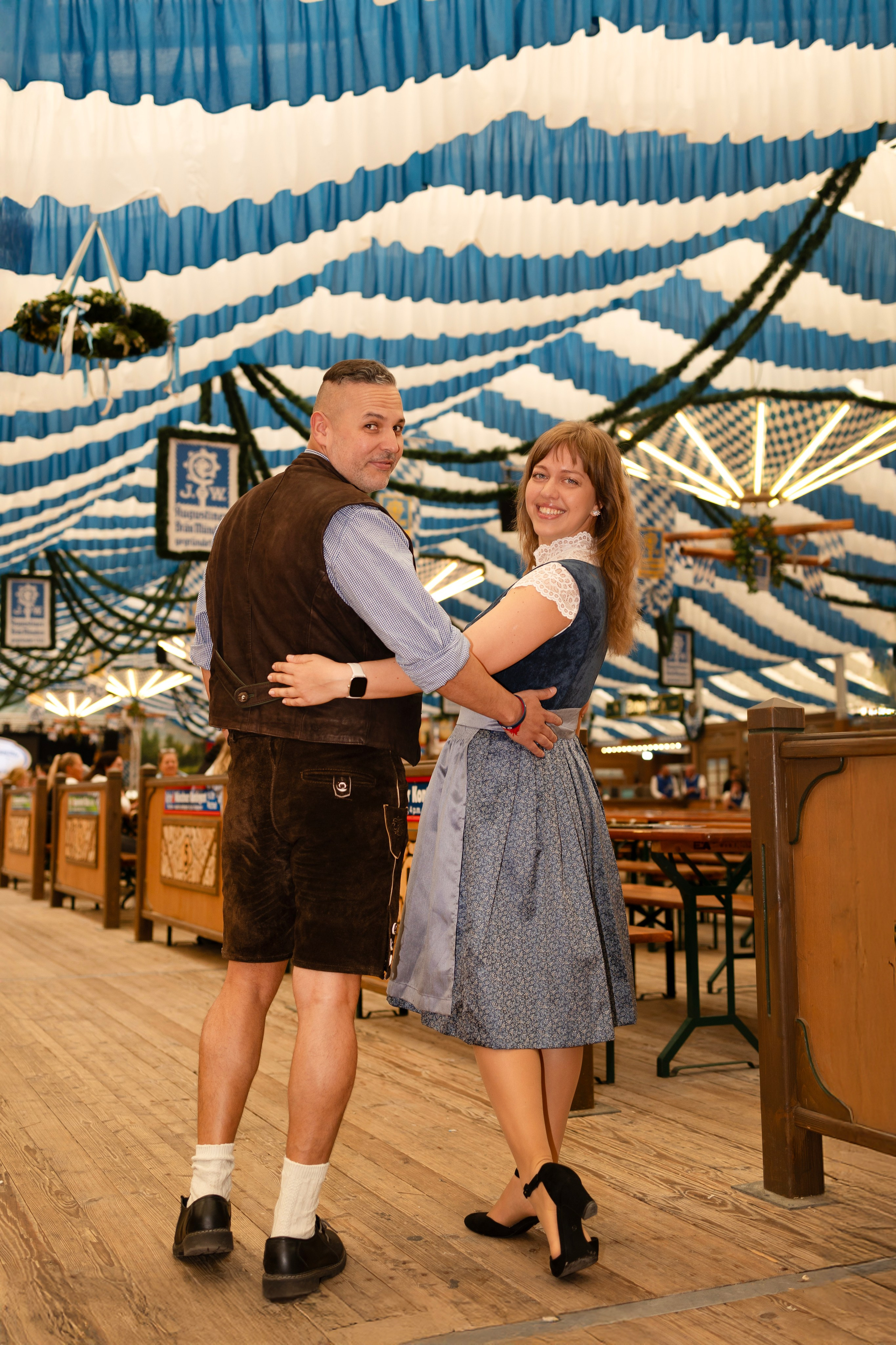 Frühlingsfest. Photographer in Munich