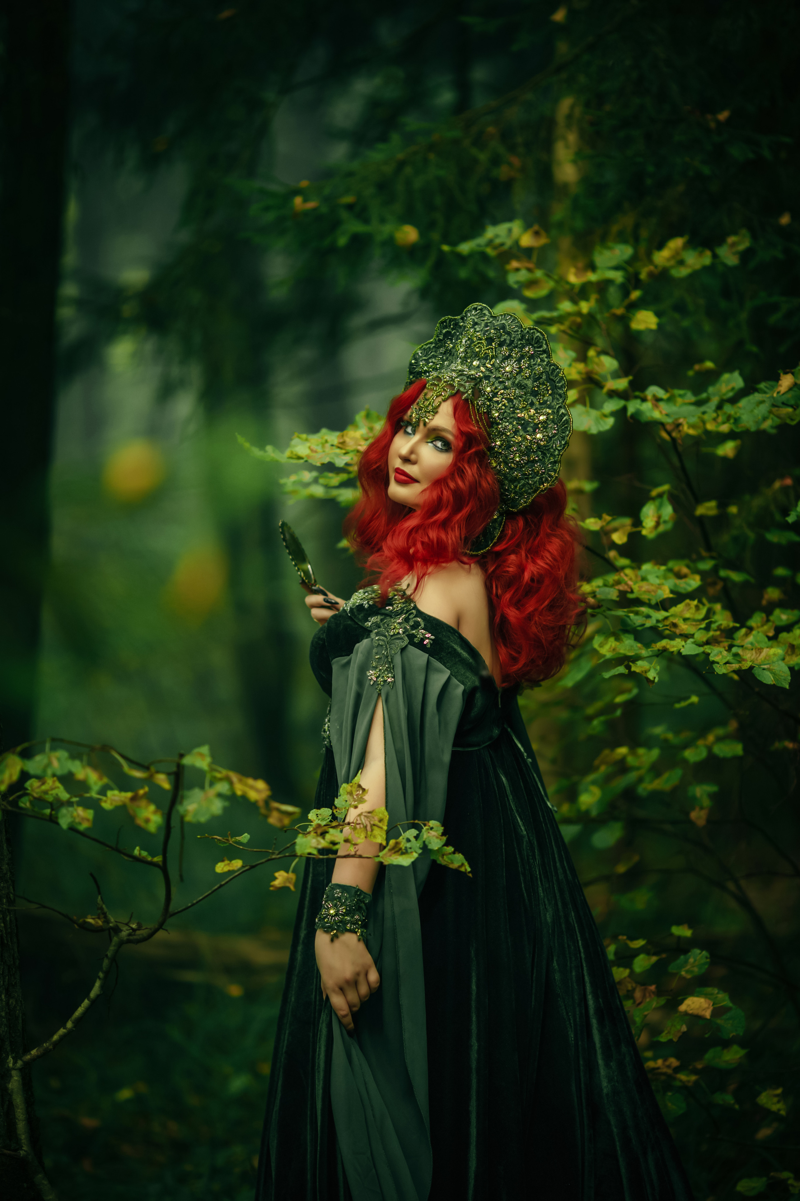 Хозяйка медной горы. Сказочный фотограф в русском стиле в Москве Ангелина Старцева | Русский сказки|Фотосесессия в Азиатском стиле