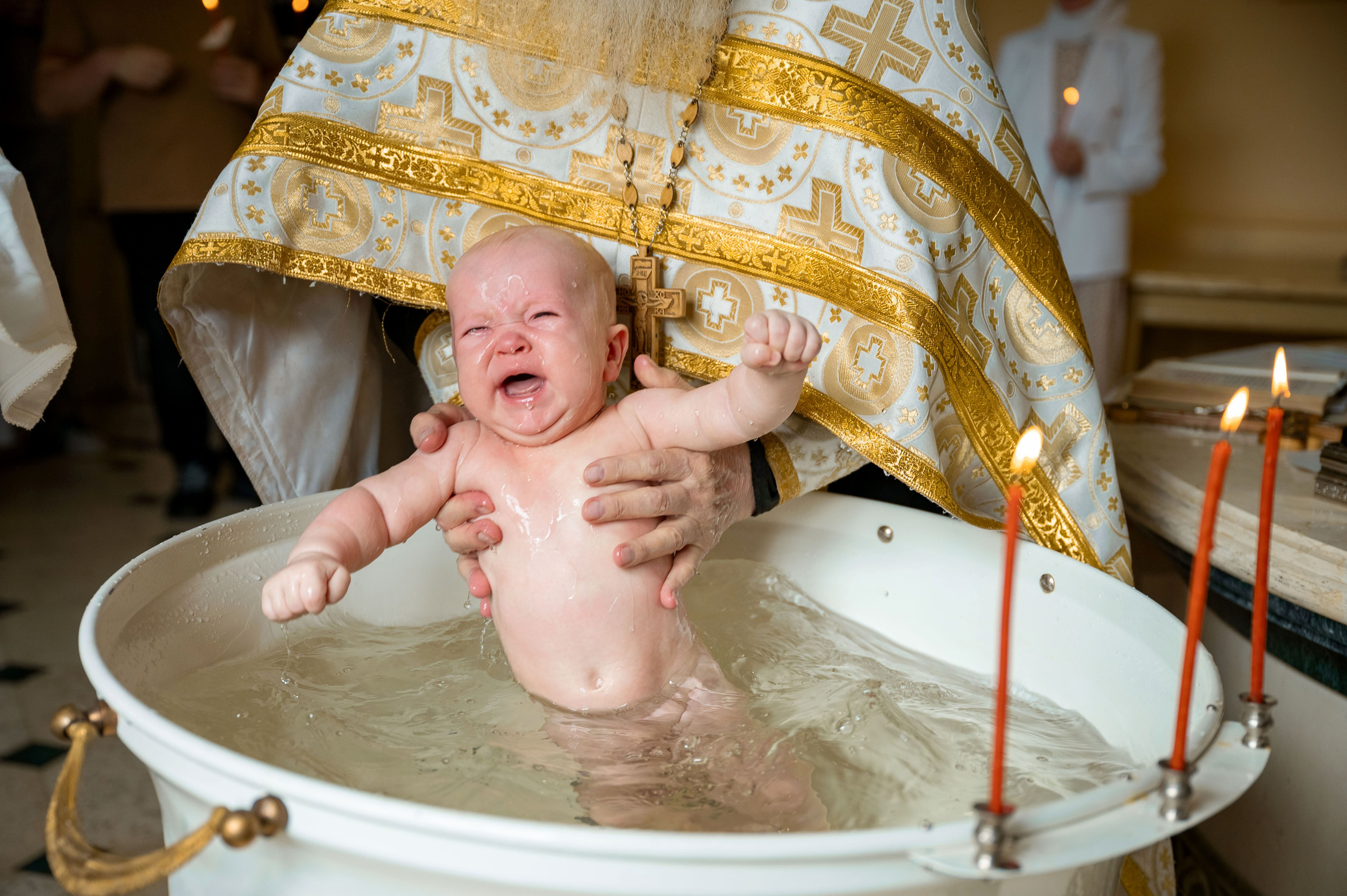 Крещение Тимофея. Семейный фотограф в г. Воскресенск Наталия Молева
