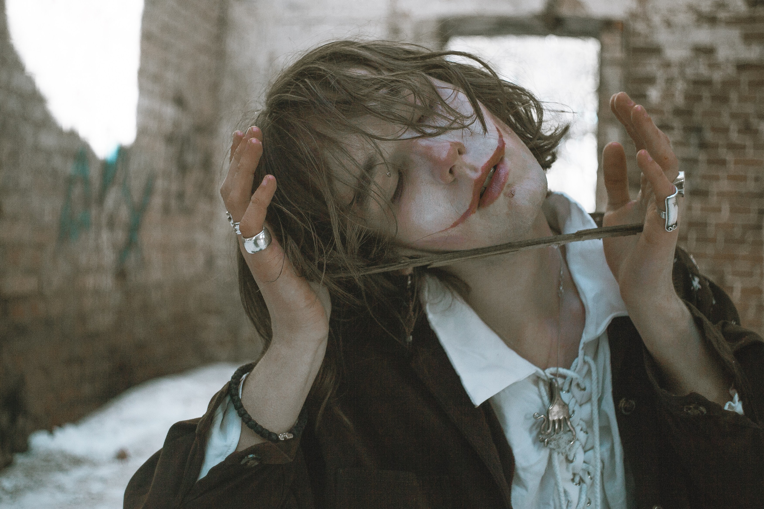 «Человек, который смеется» Виктор Гюго. Портретный и художественный фотограф в Москве