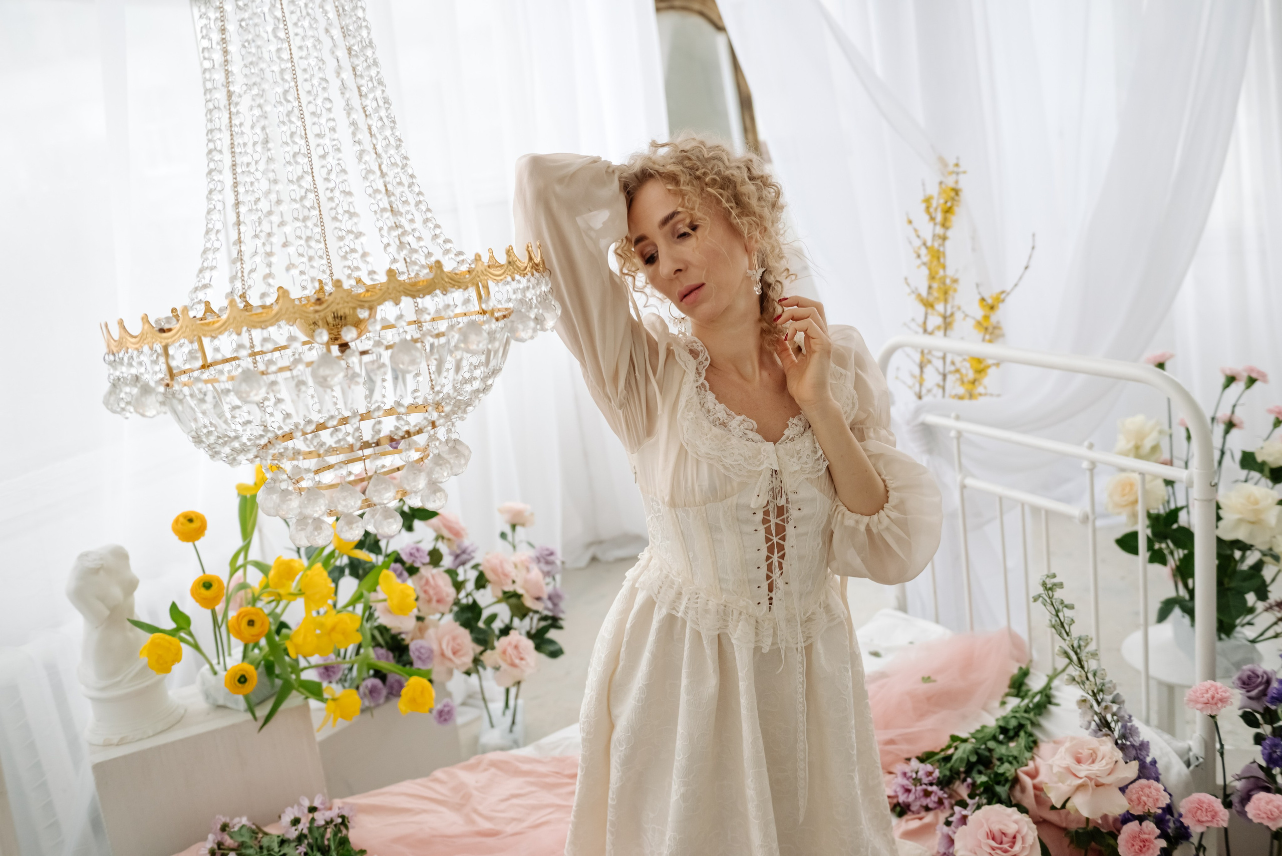 Индивидуальная. Цветочное настроение. Свадебный и сеейный фотограф в Санкт-Петербурге Елена Худякова