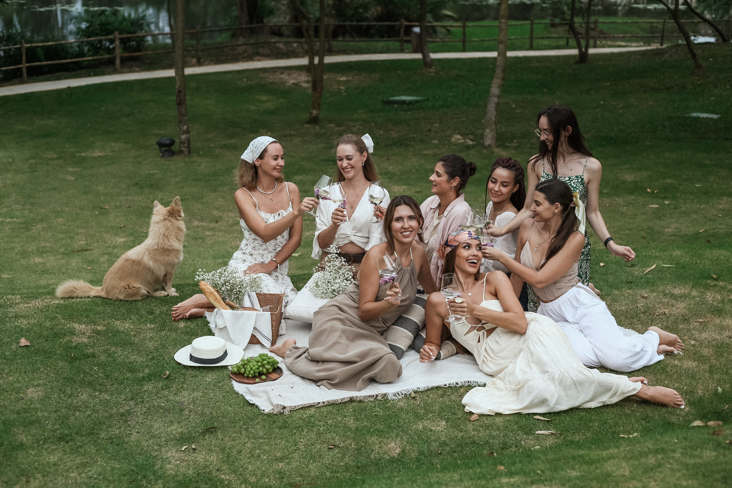 Винный Девичник в стиле Прованс. Фотограф и видеограф Анна Домашенко