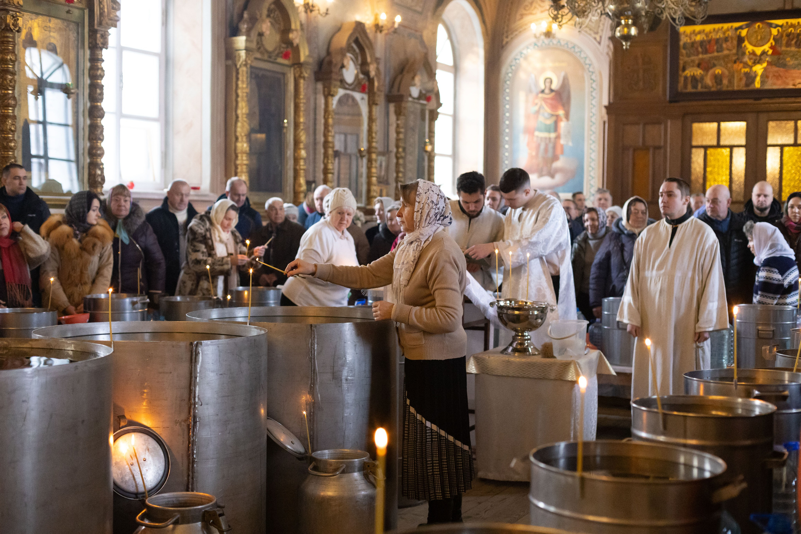 Крещение. Утренняя. Семейный и детский фотограф Анна Петракова