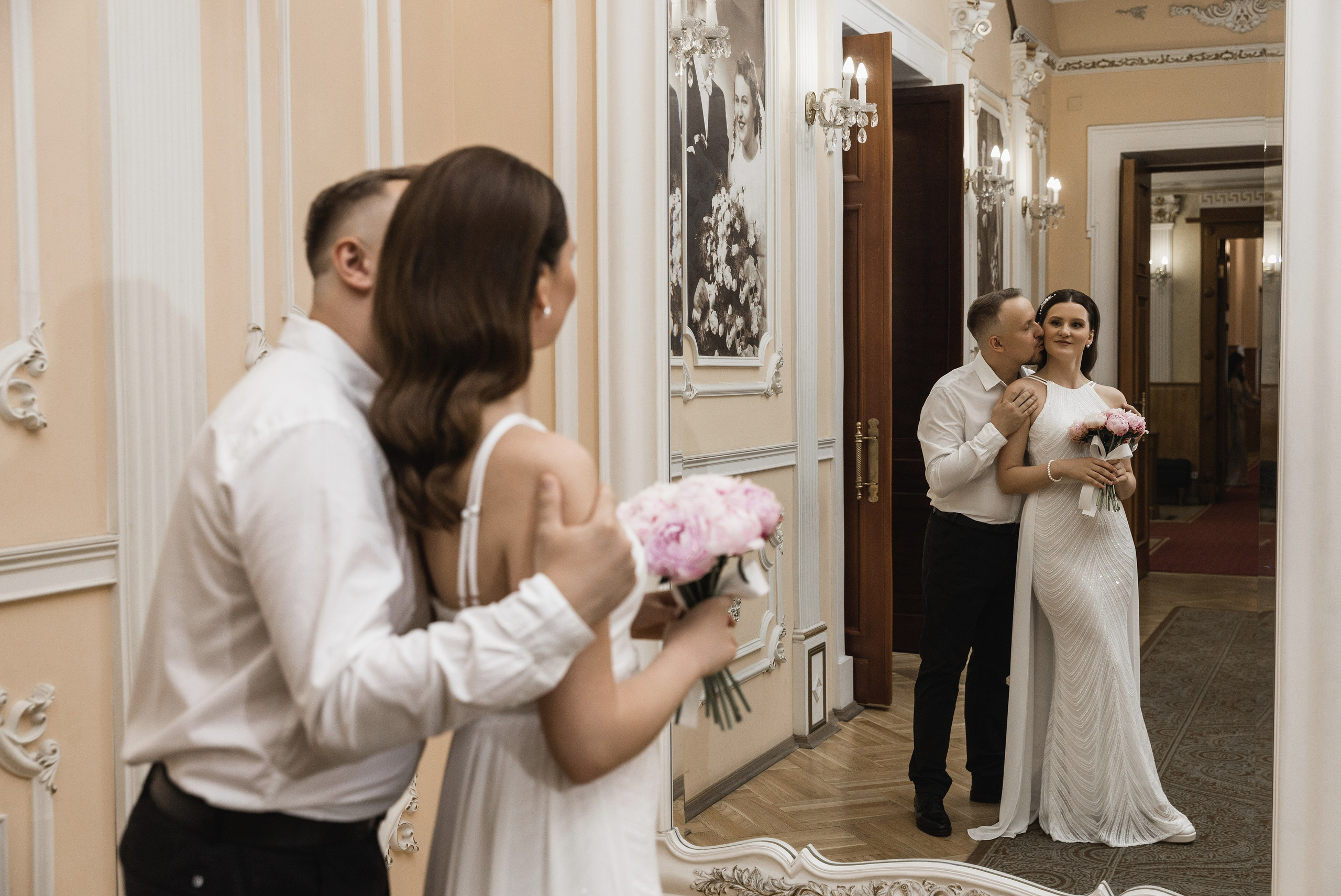 Сергей & Татьяна (Грибоедовский загс и прогулка в Кусково). Фотограф в Москве Юлия Хамзина
