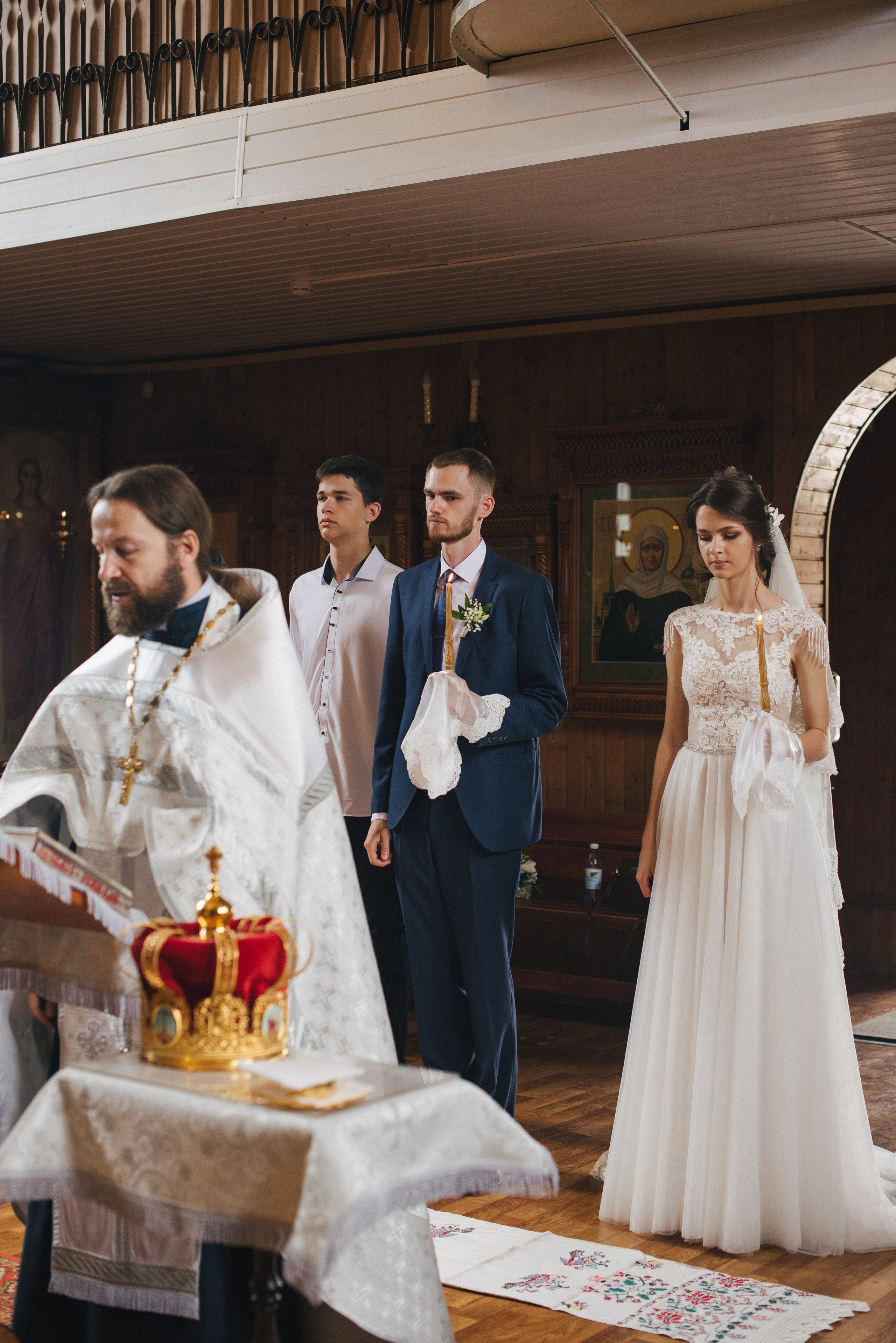 Венчание Никиты и Тони — Храм Иоанна Кронштадского. Свадебный и семейный фотограф Волгоград Москва