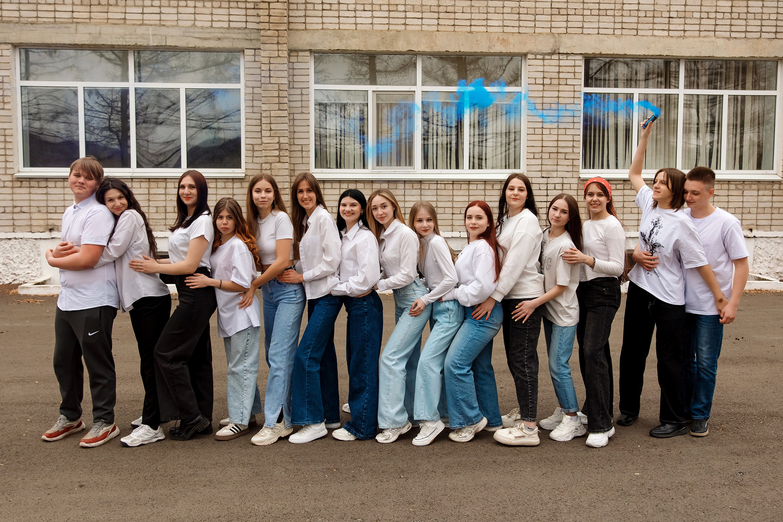 11 класс с. Барабаш. Фотограф Любовь Корниенко, Примоский край