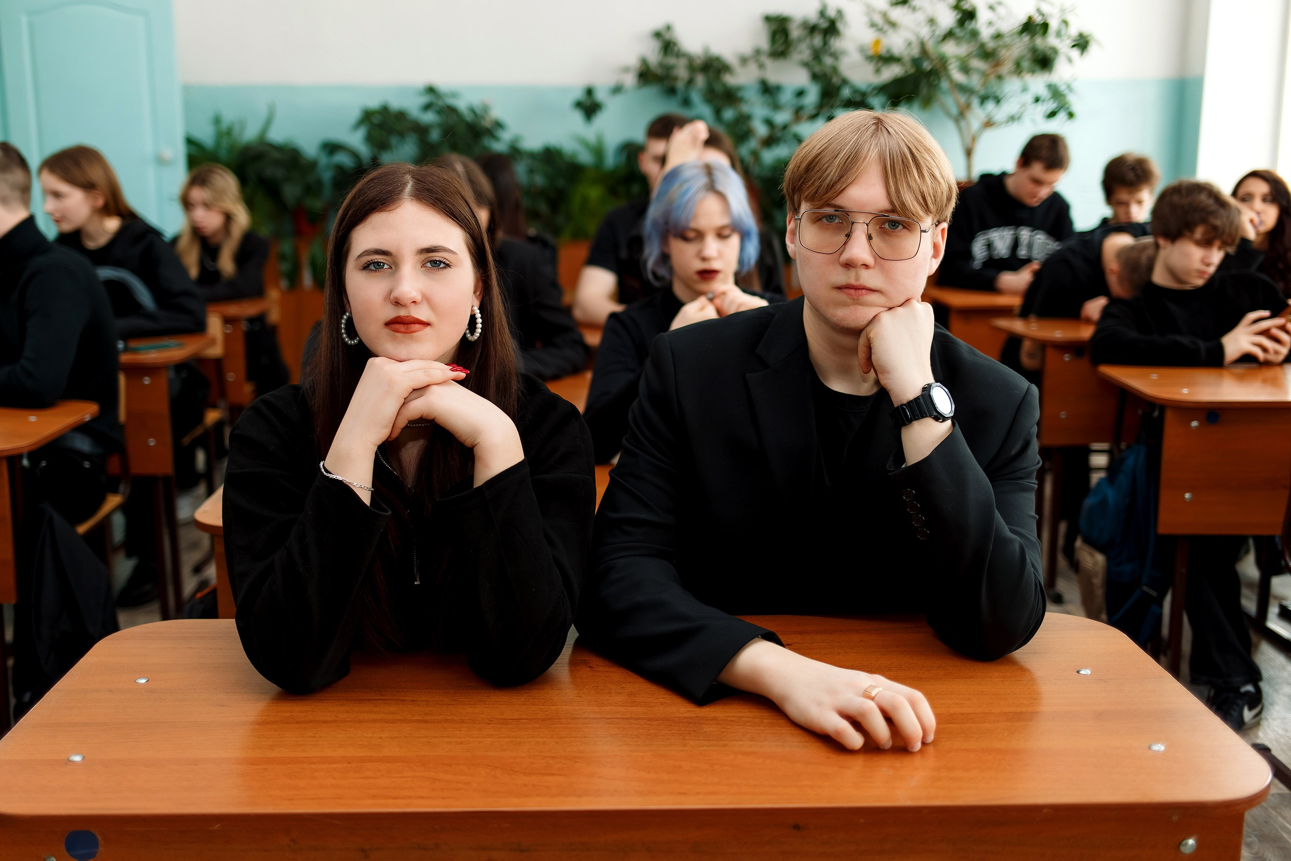 11 класс съемка в школе. Фотограф Любовь Корниенко, Примоский край