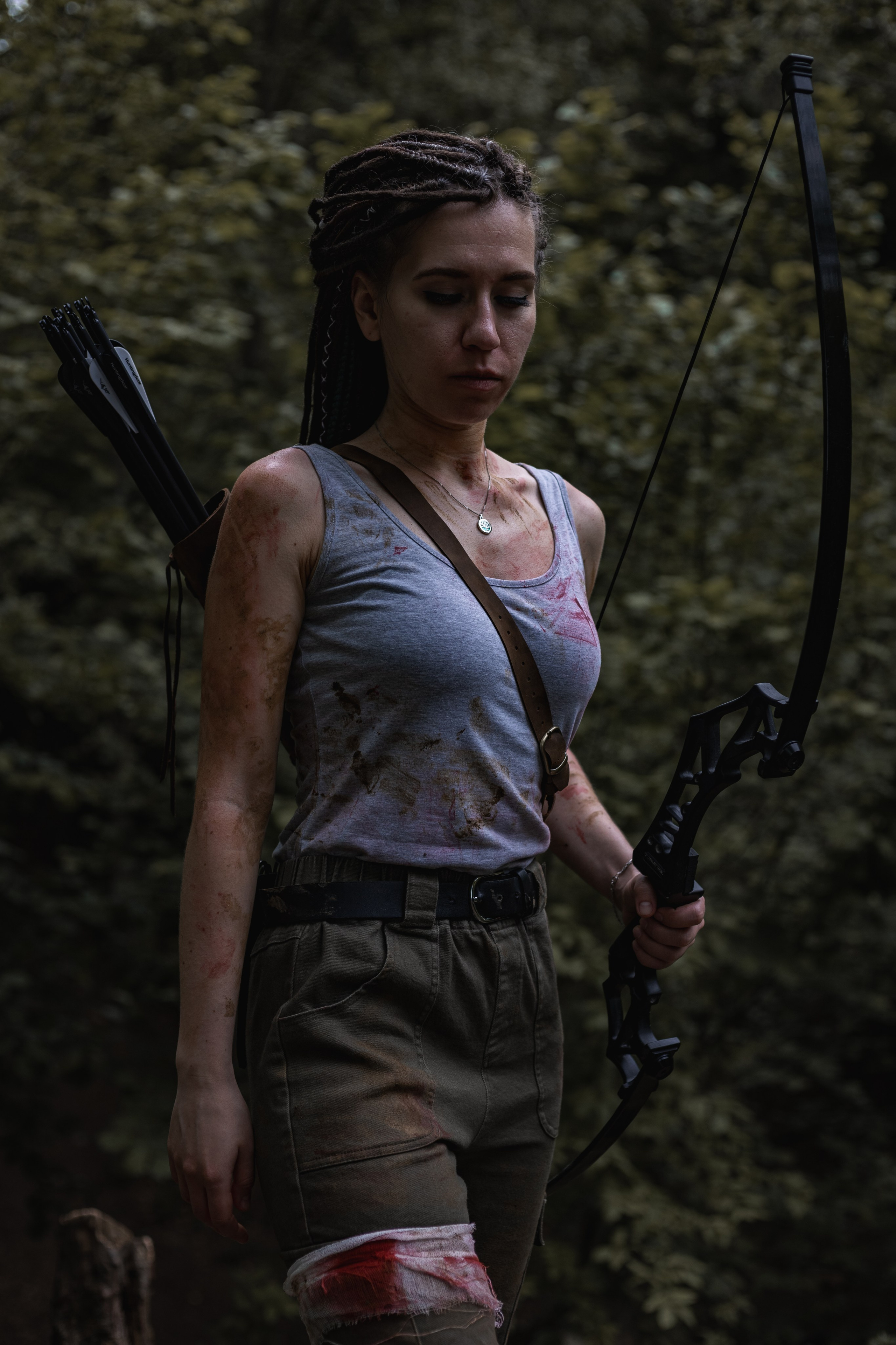 Косплей по мотивам игры Томб Райдер