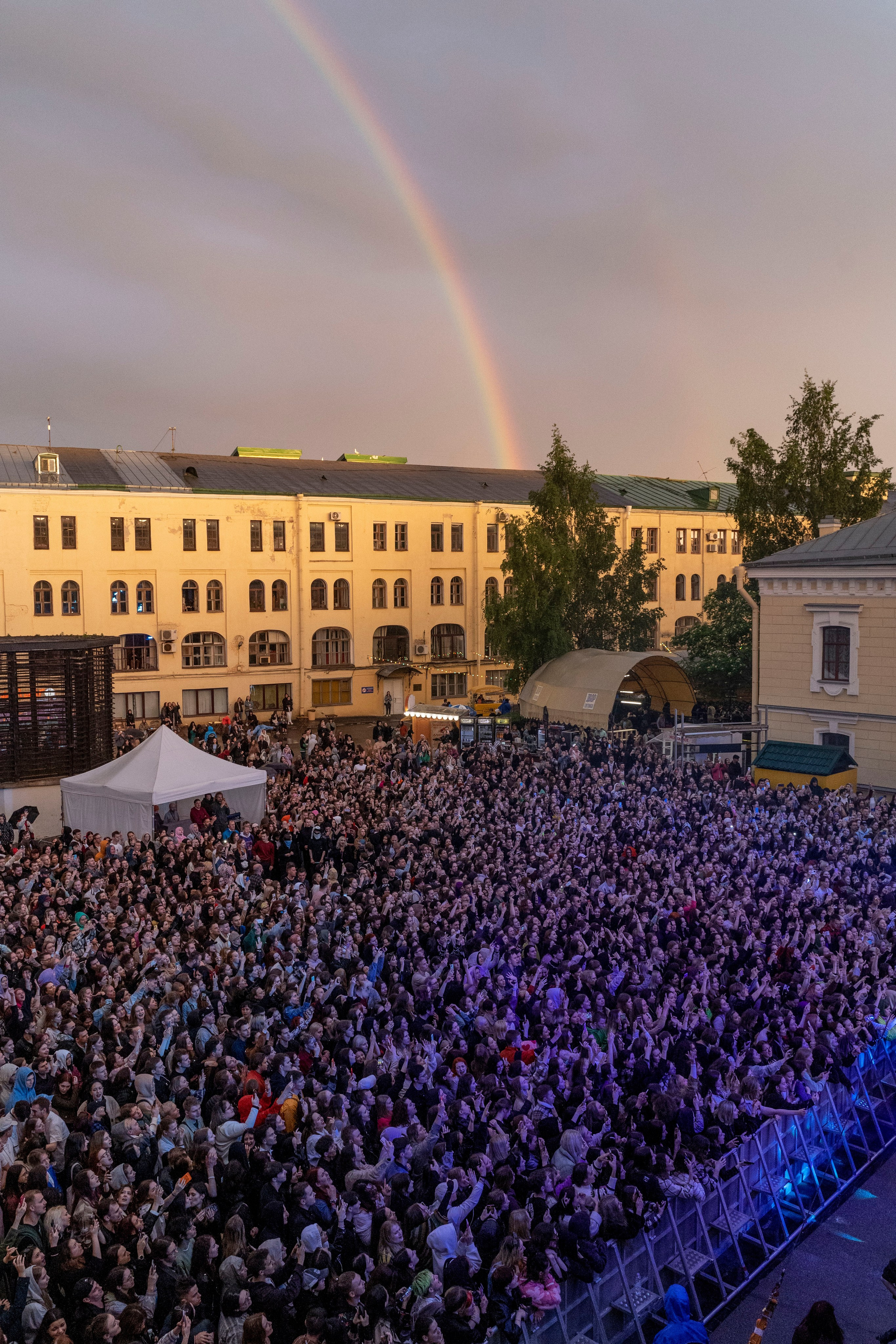 Концерт Три дня дождя. Фотограф Миланазавр