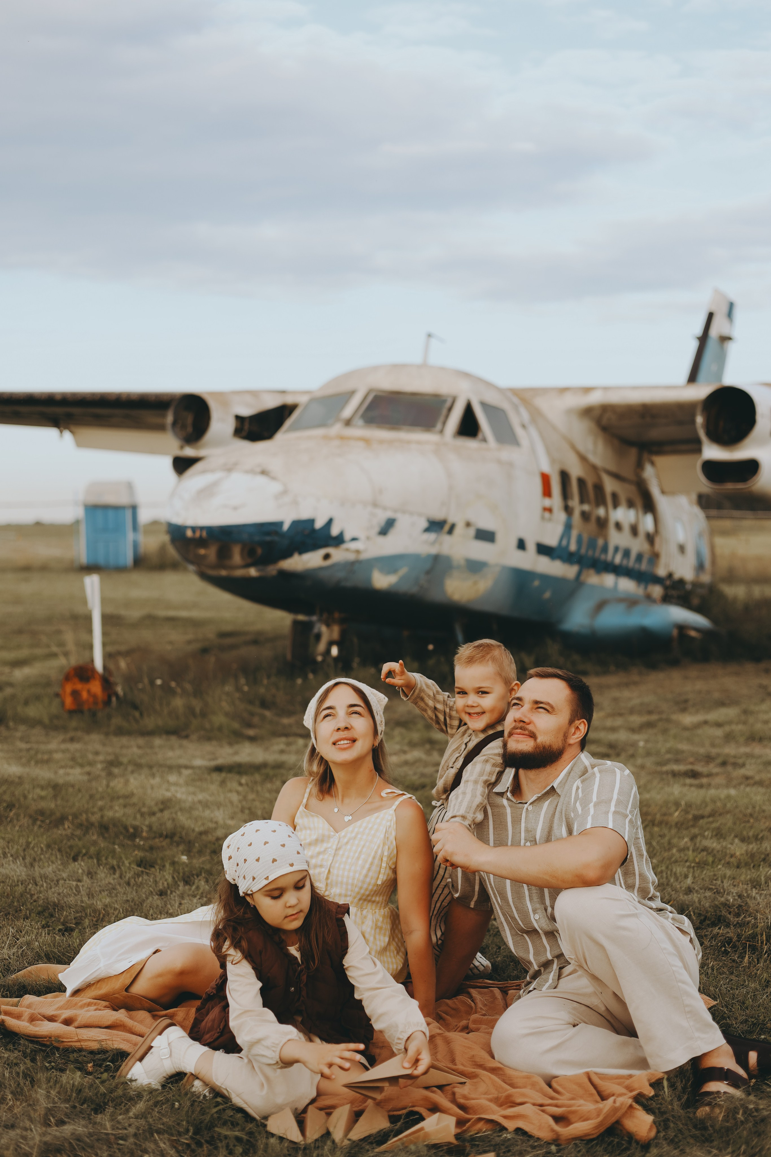 Алена и её дружная семья | Аэроград. Фотограф Мария Лаенко