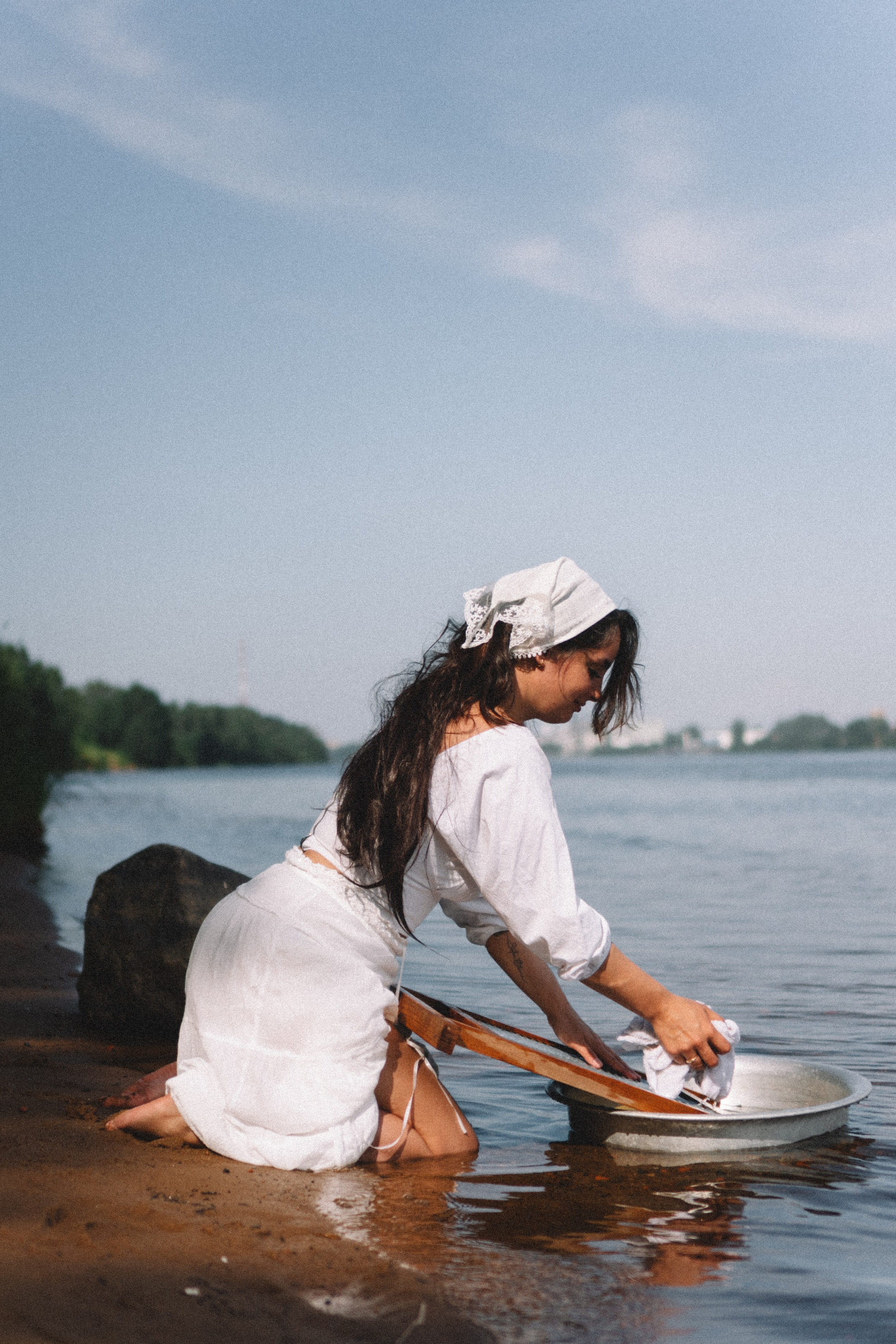 СТИРКА НА РЕКЕ. Профессиональный фотограф, Санкт-Петербург — Виктория Богомолова