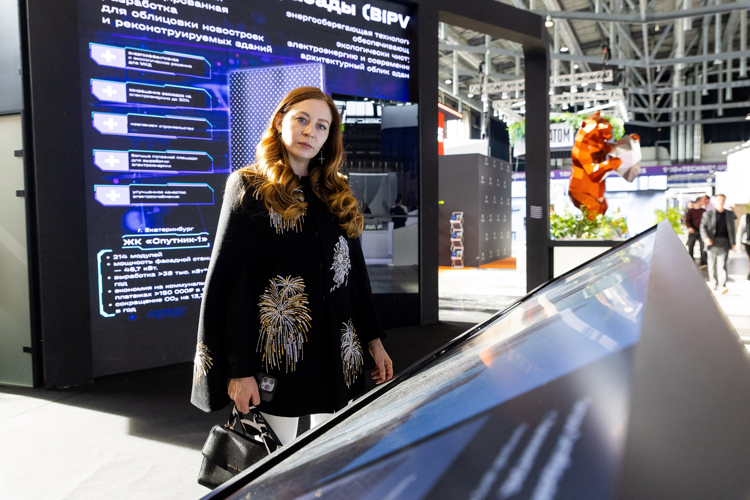 100+ (стенд «Кортрос»). Фотограф Родион Нарудинов