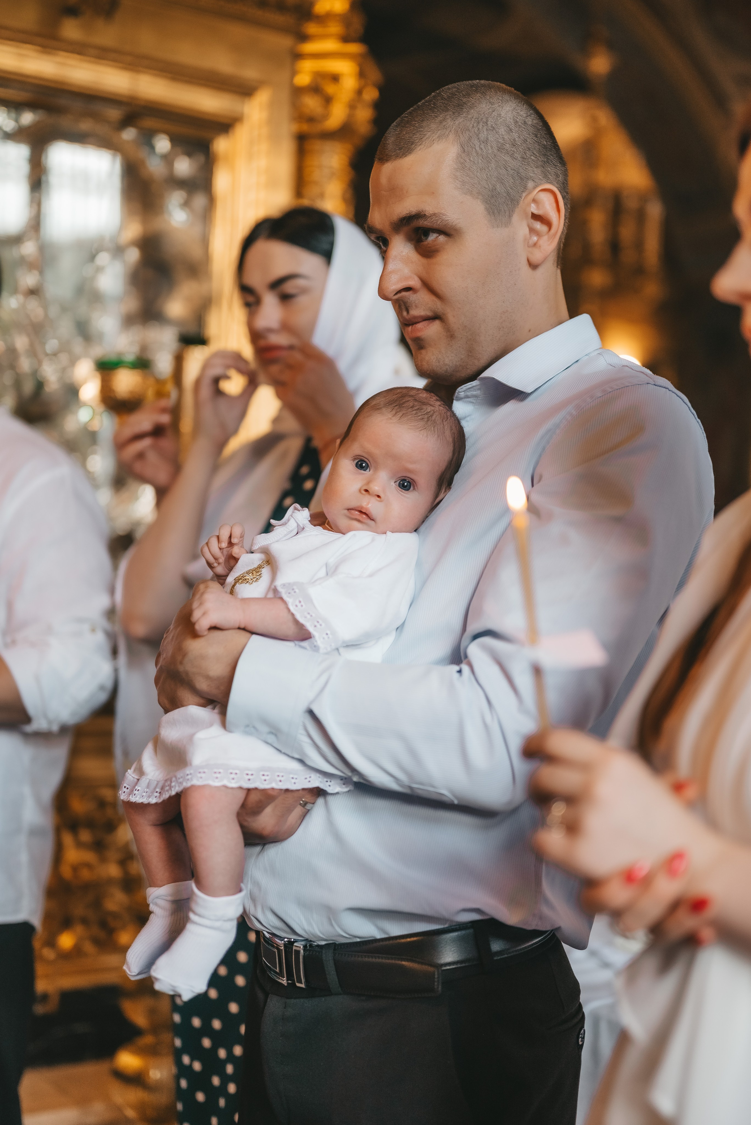 Таинство крещения Арины. Свадебный и семейный фотограф Юлия Чернобай | Подольск, Москва, Московская область