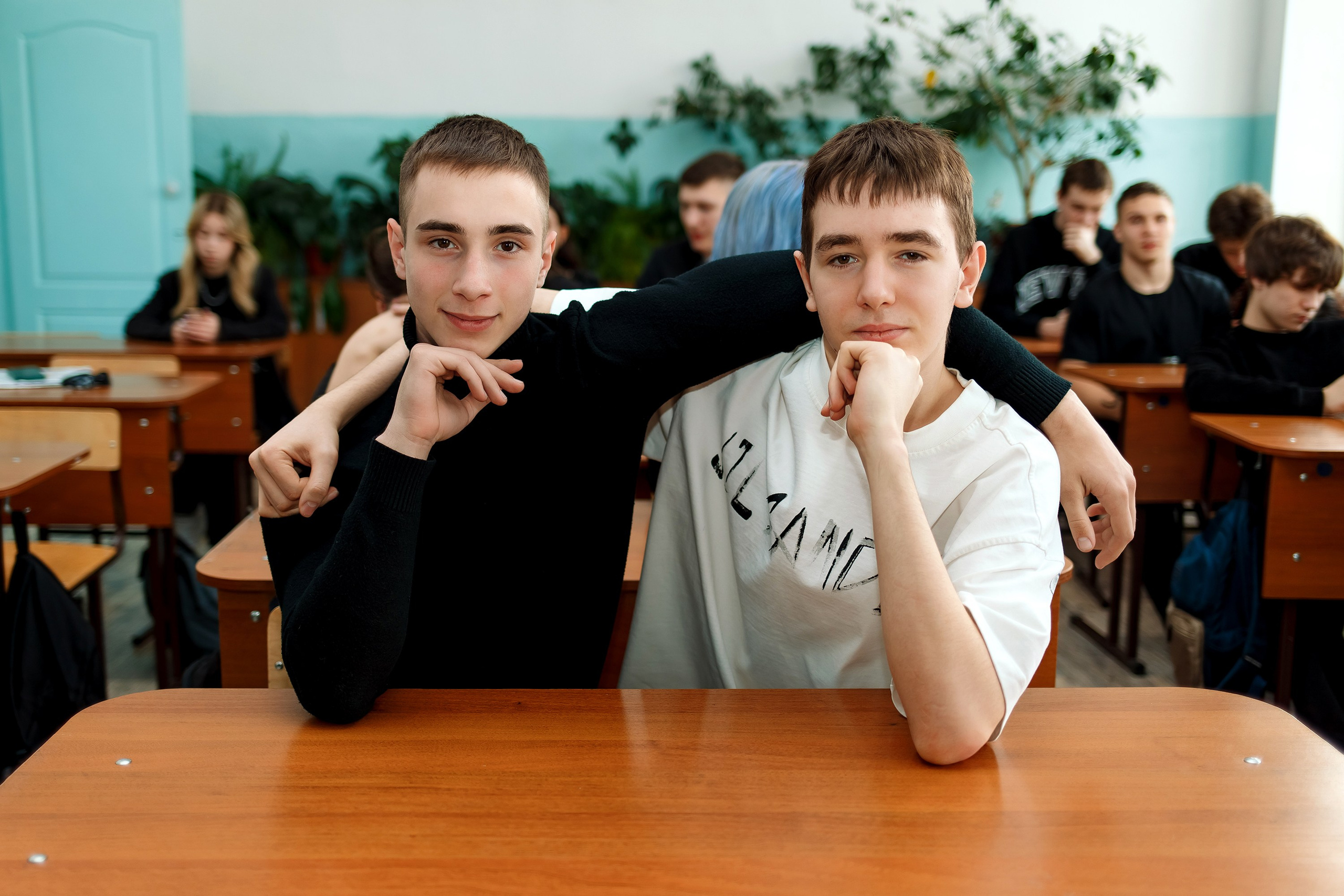 11 класс съемка в школе. Фотограф Любовь Корниенко, Примоский край