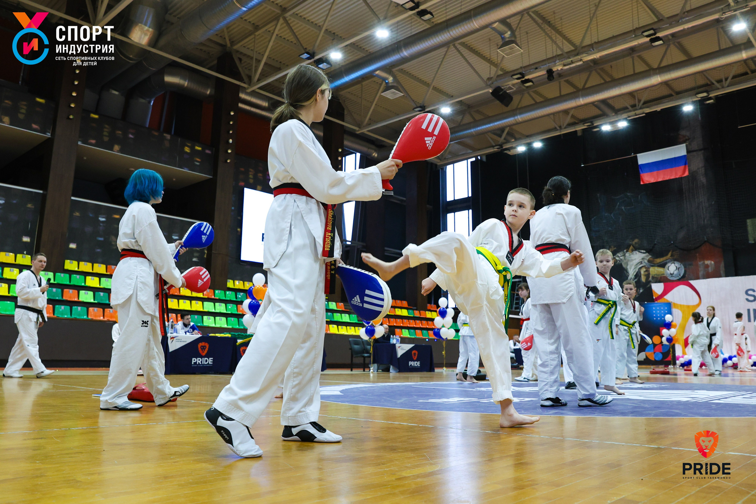 Аттестация по тхэквондо. Фотограф Дарья Попова