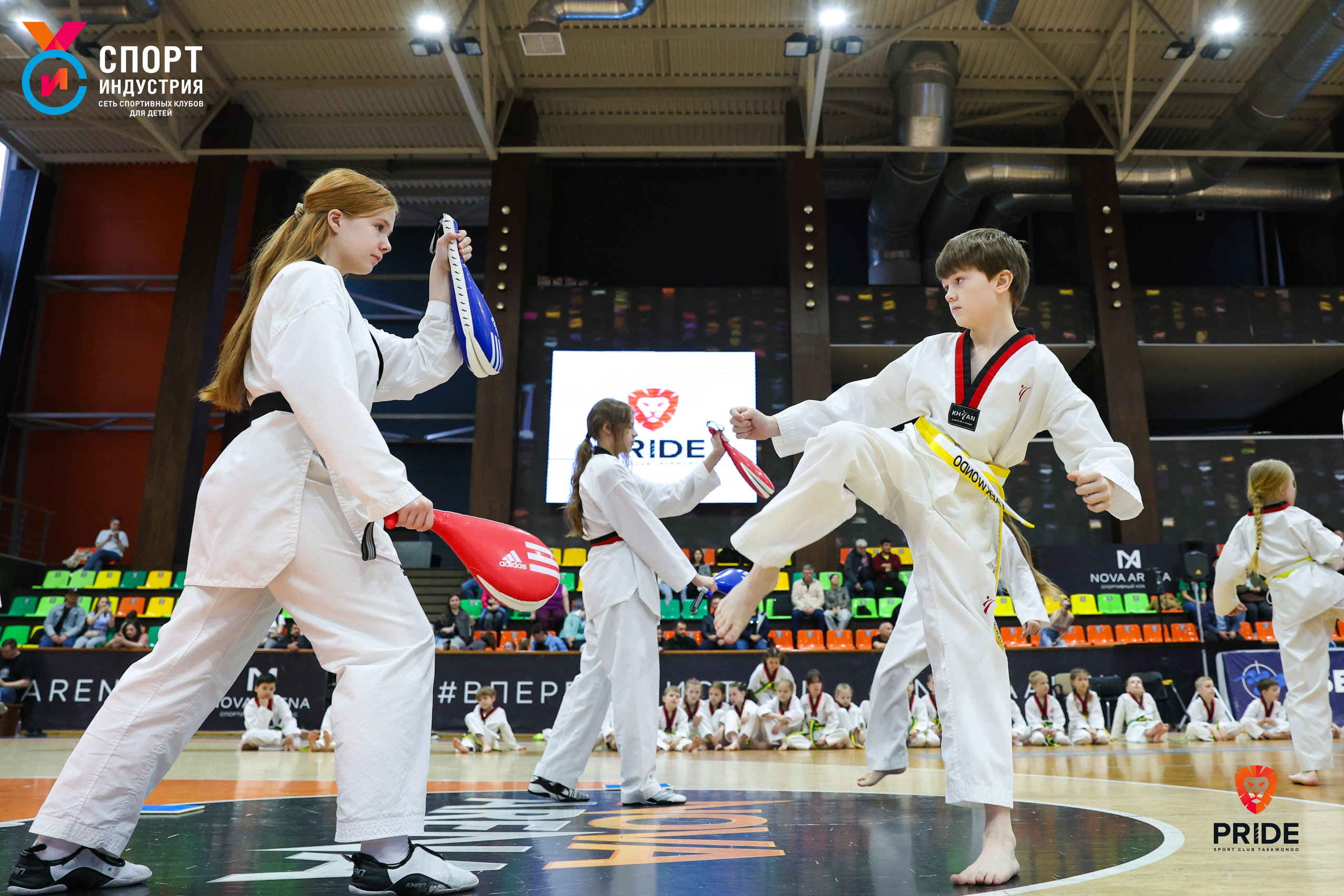 Аттестация по тхэквондо. Фотограф Дарья Попова
