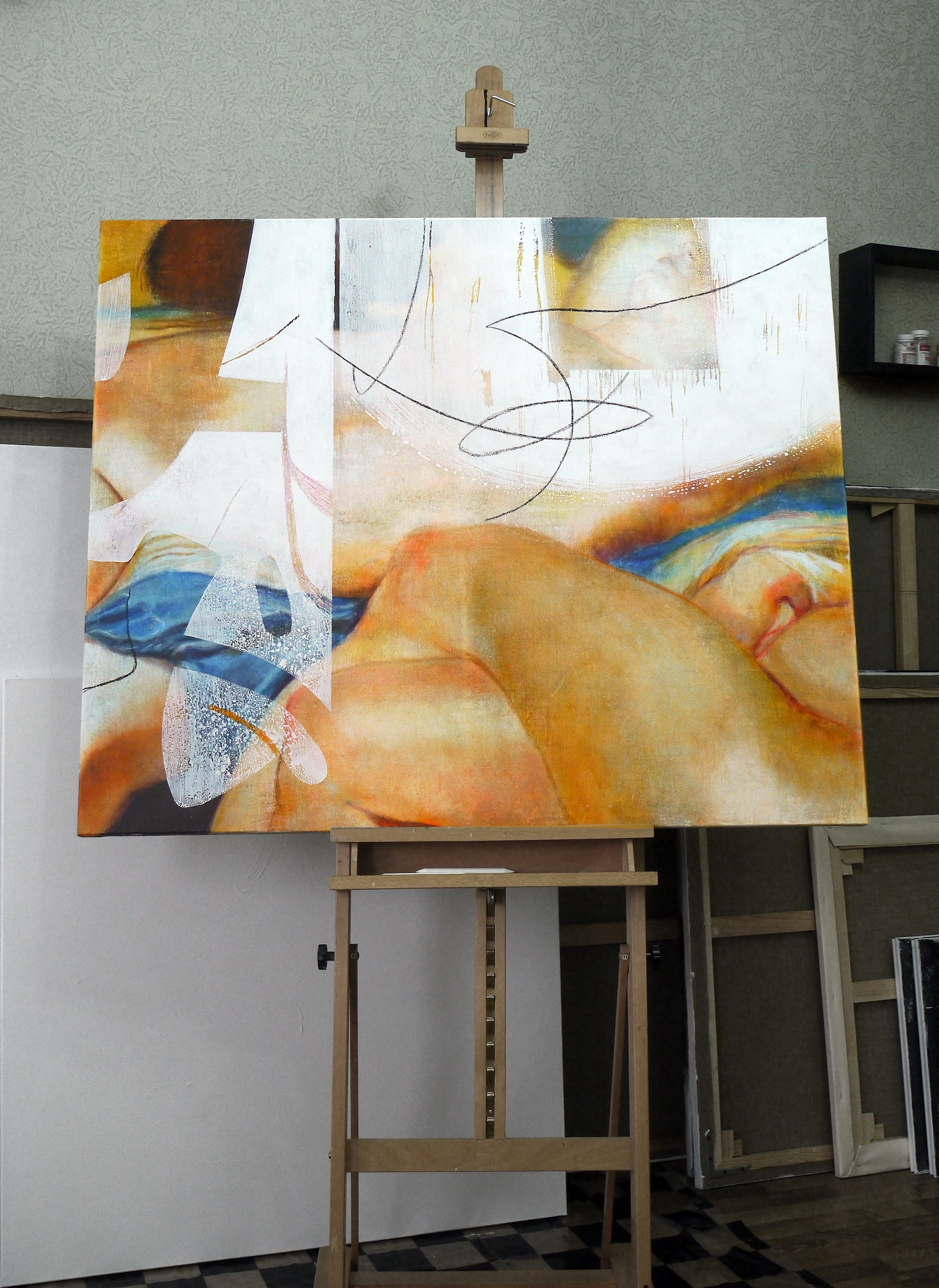 Полуденный сон. Художник Ольга Рикун. Москва